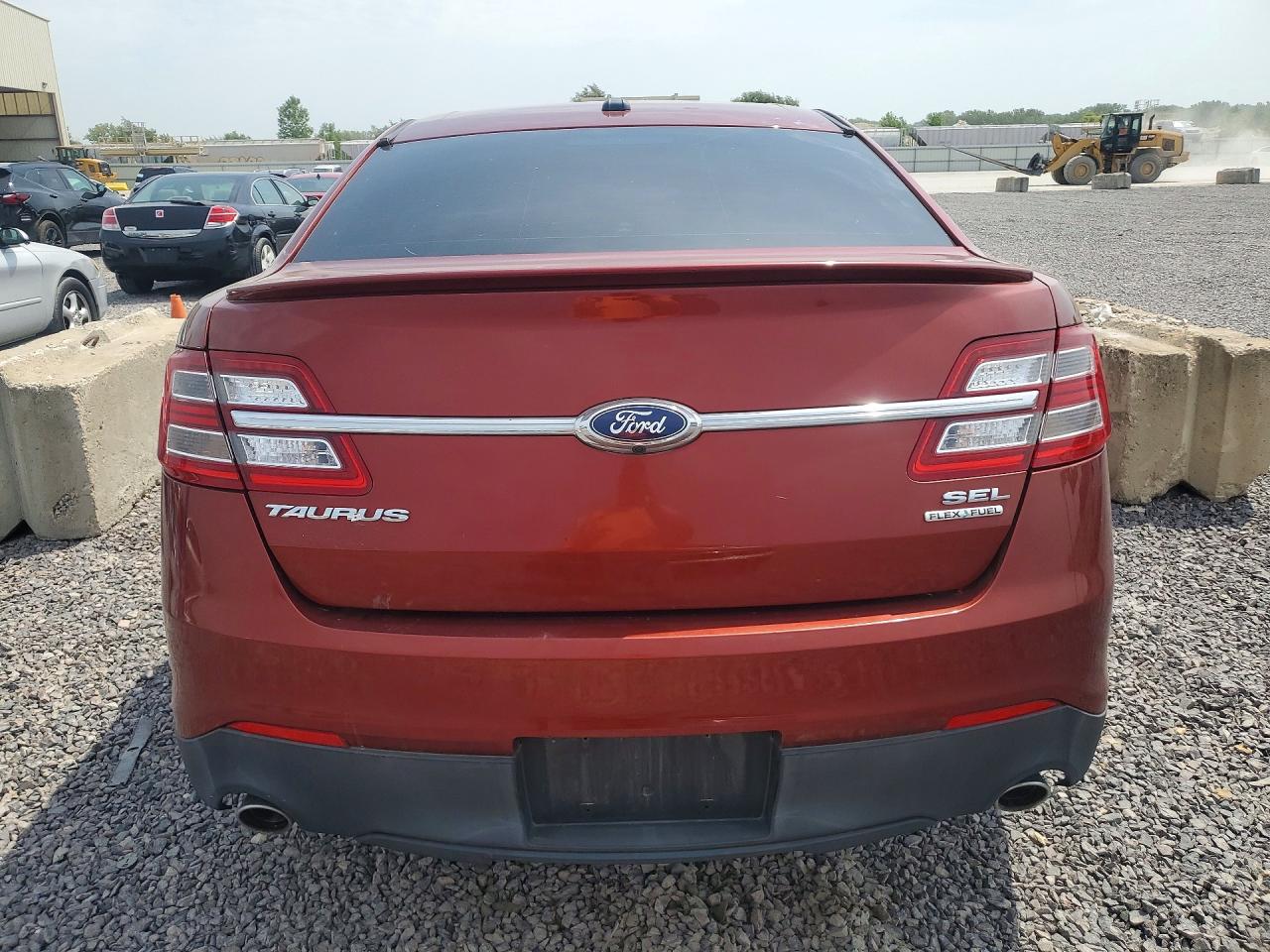 2014 Ford Taurus Sel Red vin: 1FAHP2E83EG169815