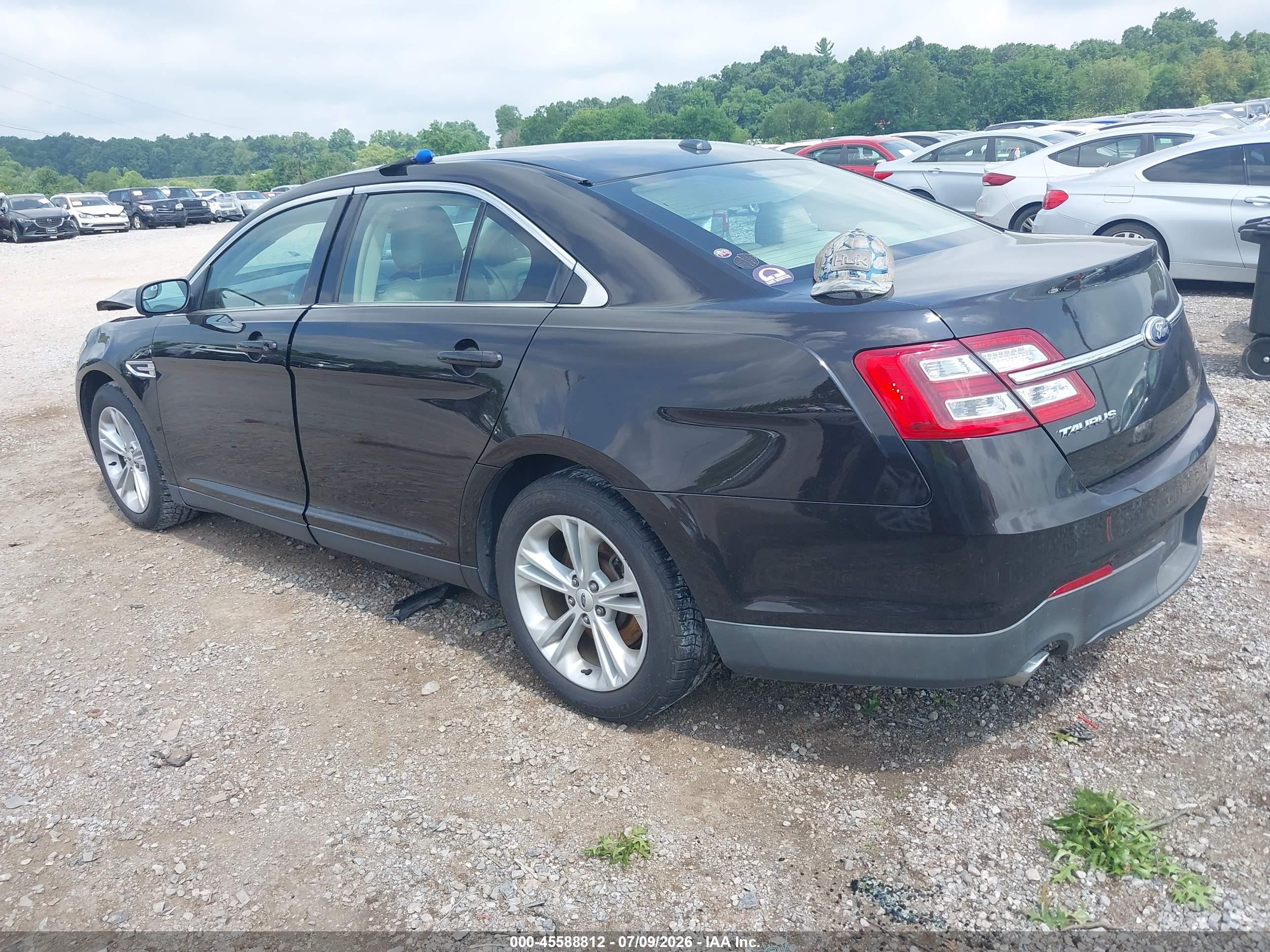 2014 Ford Taurus Sel Черный vin: 1FAHP2E83EG170852