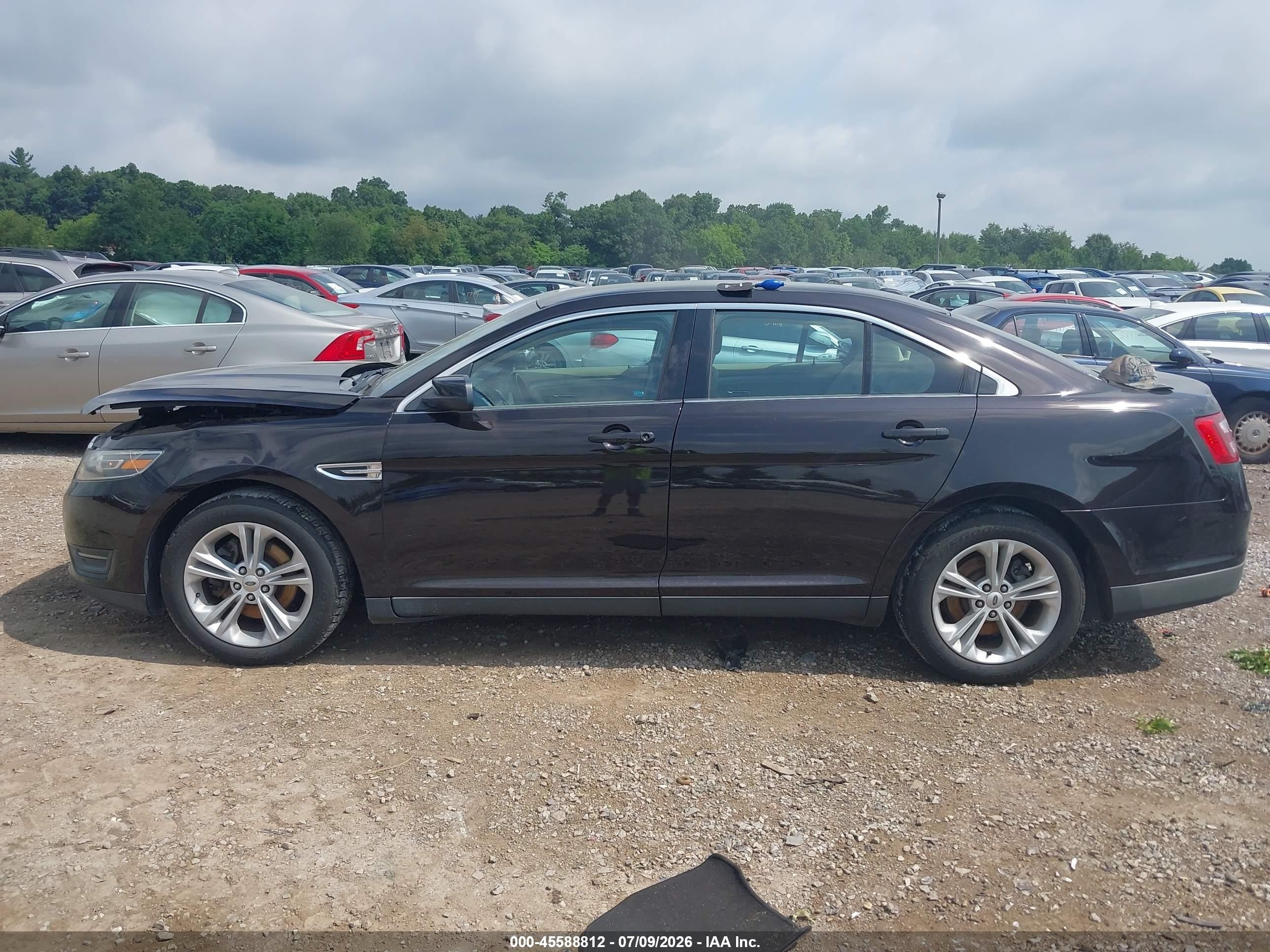 2014 Ford Taurus Sel Черный vin: 1FAHP2E83EG170852