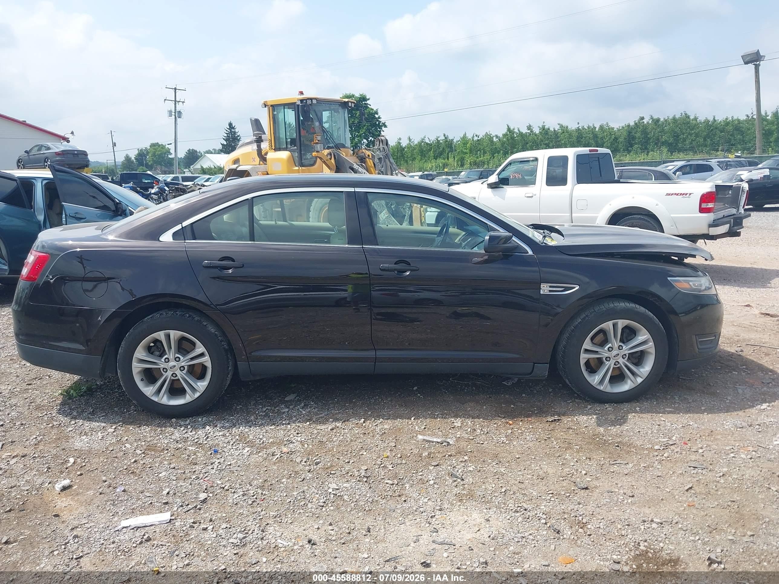 2014 Ford Taurus Sel Черный vin: 1FAHP2E83EG170852