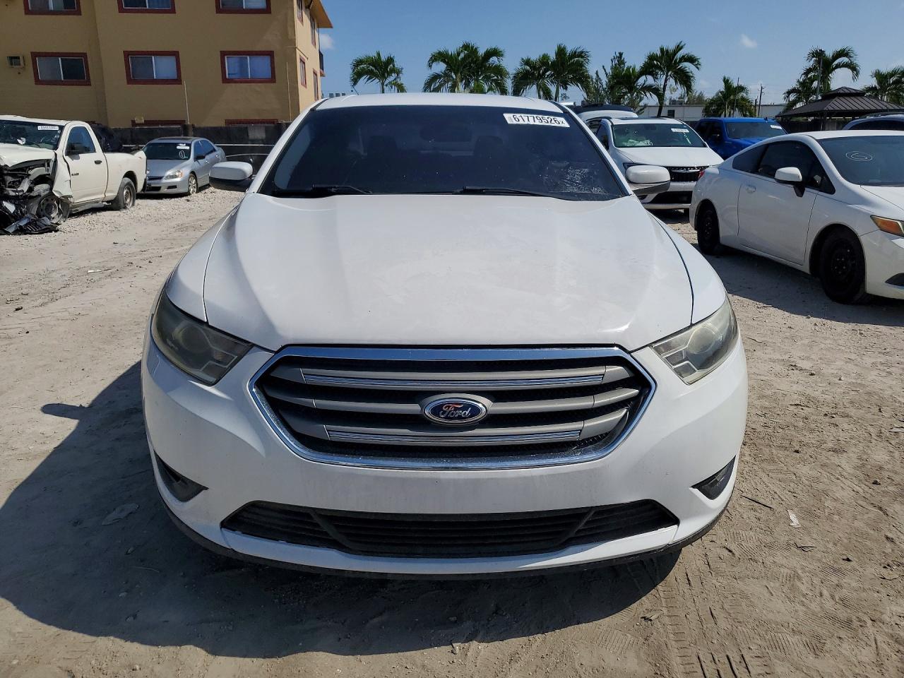 2014 Ford Taurus Sel White vin: 1FAHP2E83EG173573