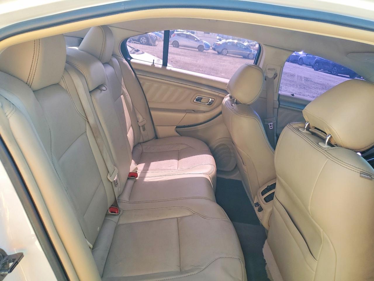 2014 Ford Taurus Sel White vin: 1FAHP2E83EG173573