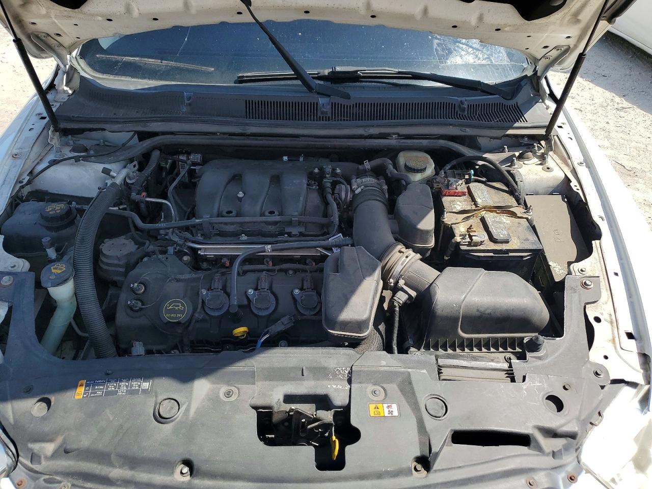 2014 Ford Taurus Sel White vin: 1FAHP2E83EG173573