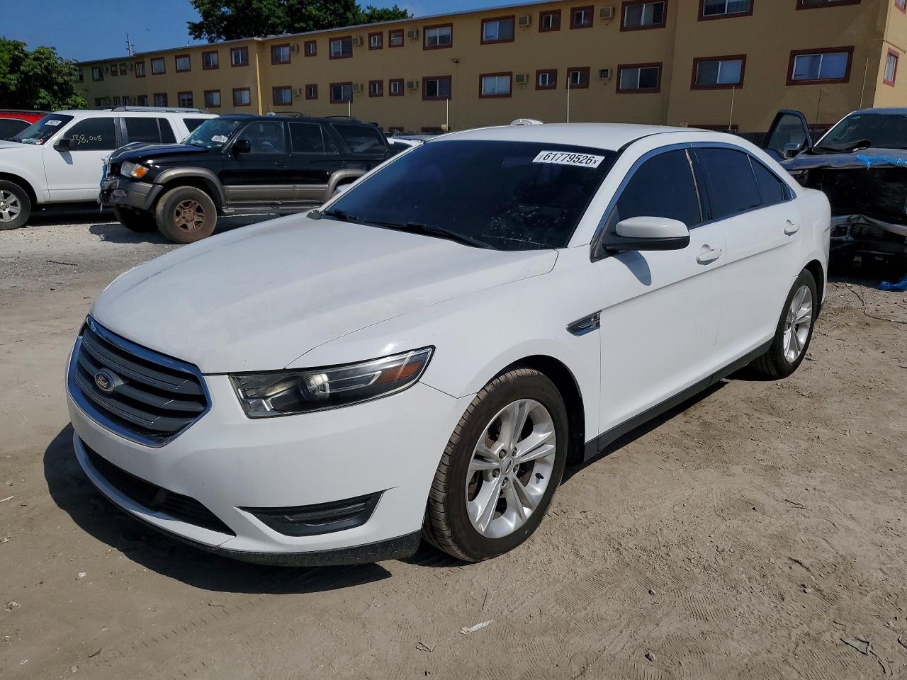 2014 Ford Taurus Sel White vin: 1FAHP2E83EG173573