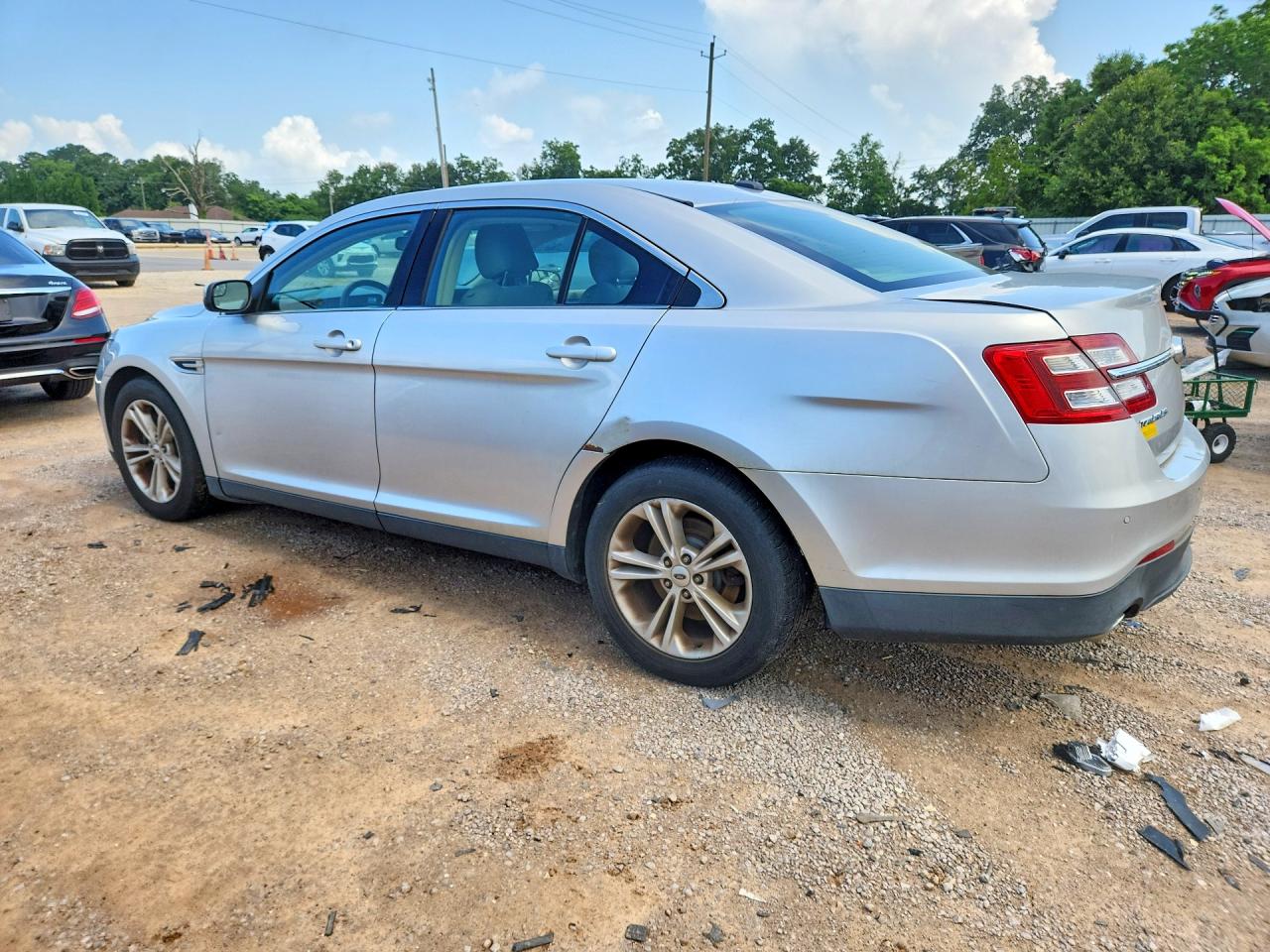 2015 Ford Taurus Sel Silver vin: 1FAHP2E83FG101662