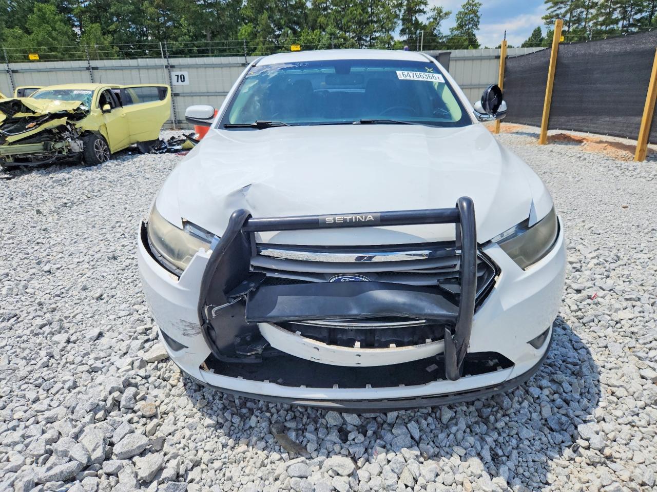2015 Ford Taurus Sel White vin: 1FAHP2E83FG106666
