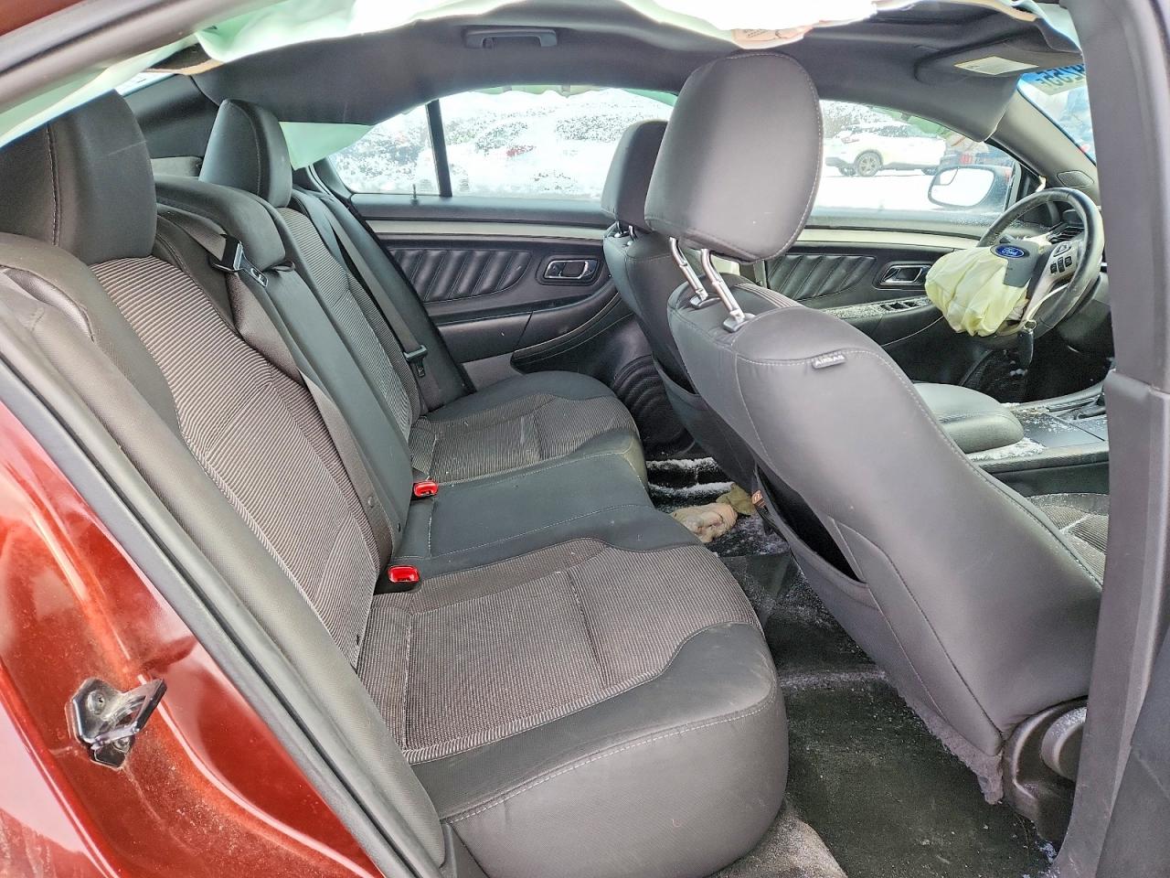 2015 Ford Taurus Sel Burgundy vin: 1FAHP2E83FG112404