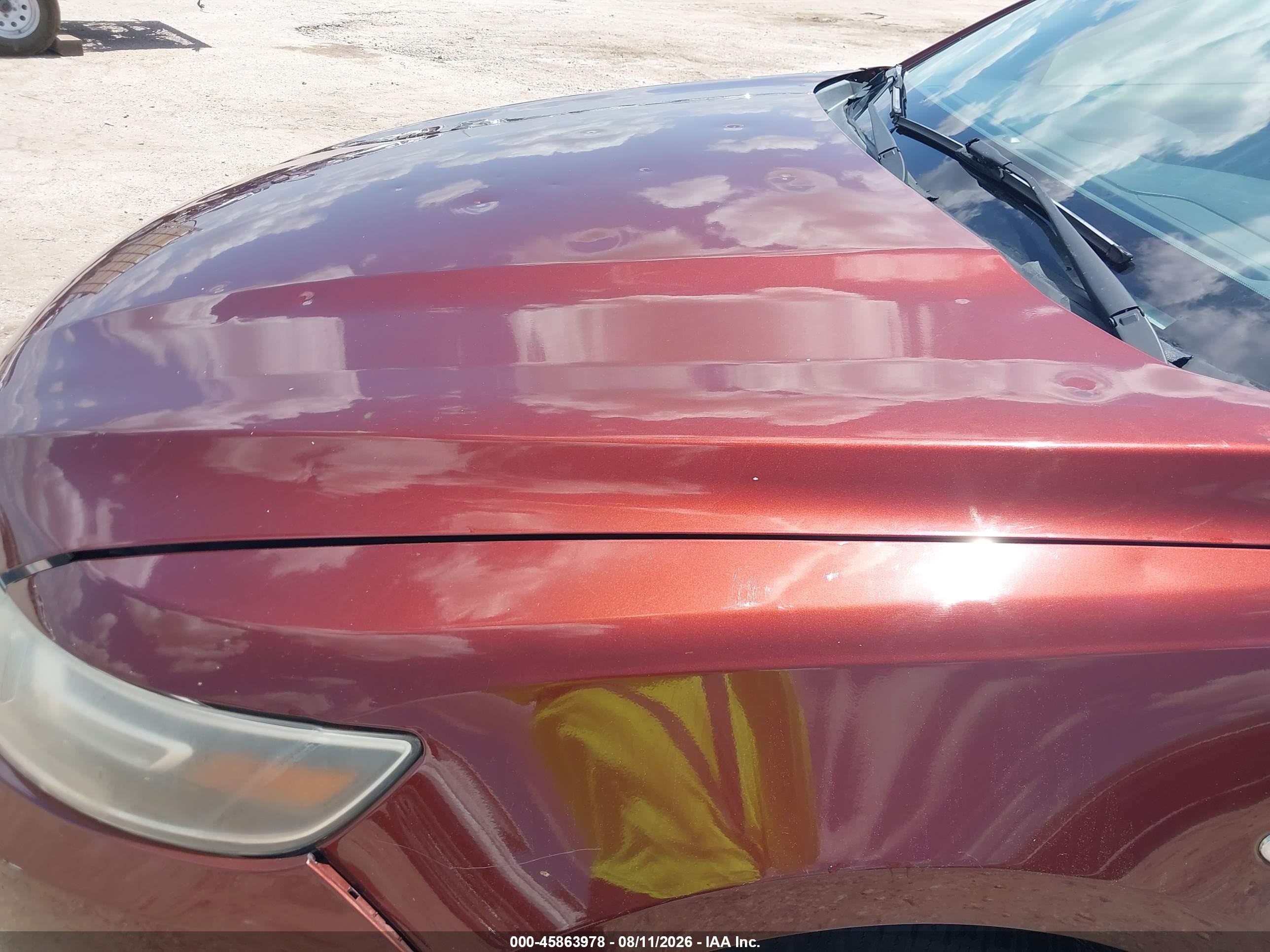2015 Ford Taurus Sel Red vin: 1FAHP2E83FG114041