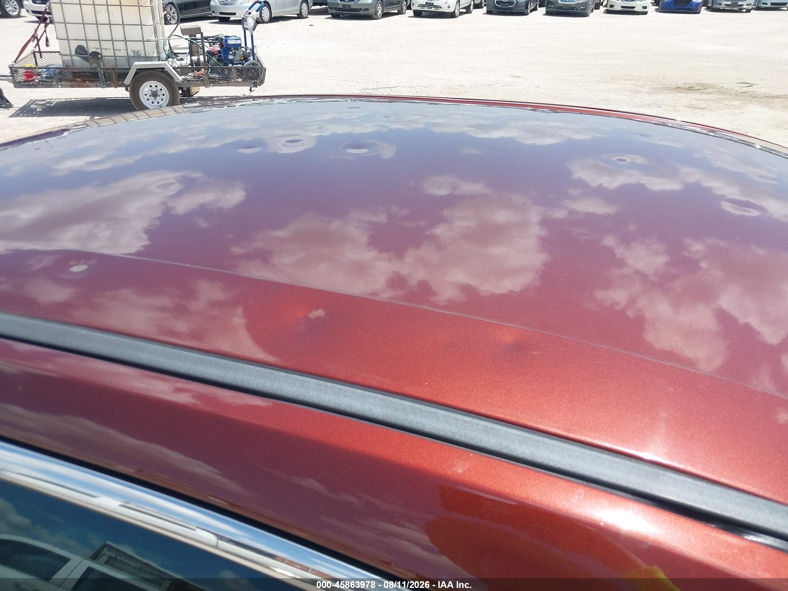 2015 Ford Taurus Sel Red vin: 1FAHP2E83FG114041