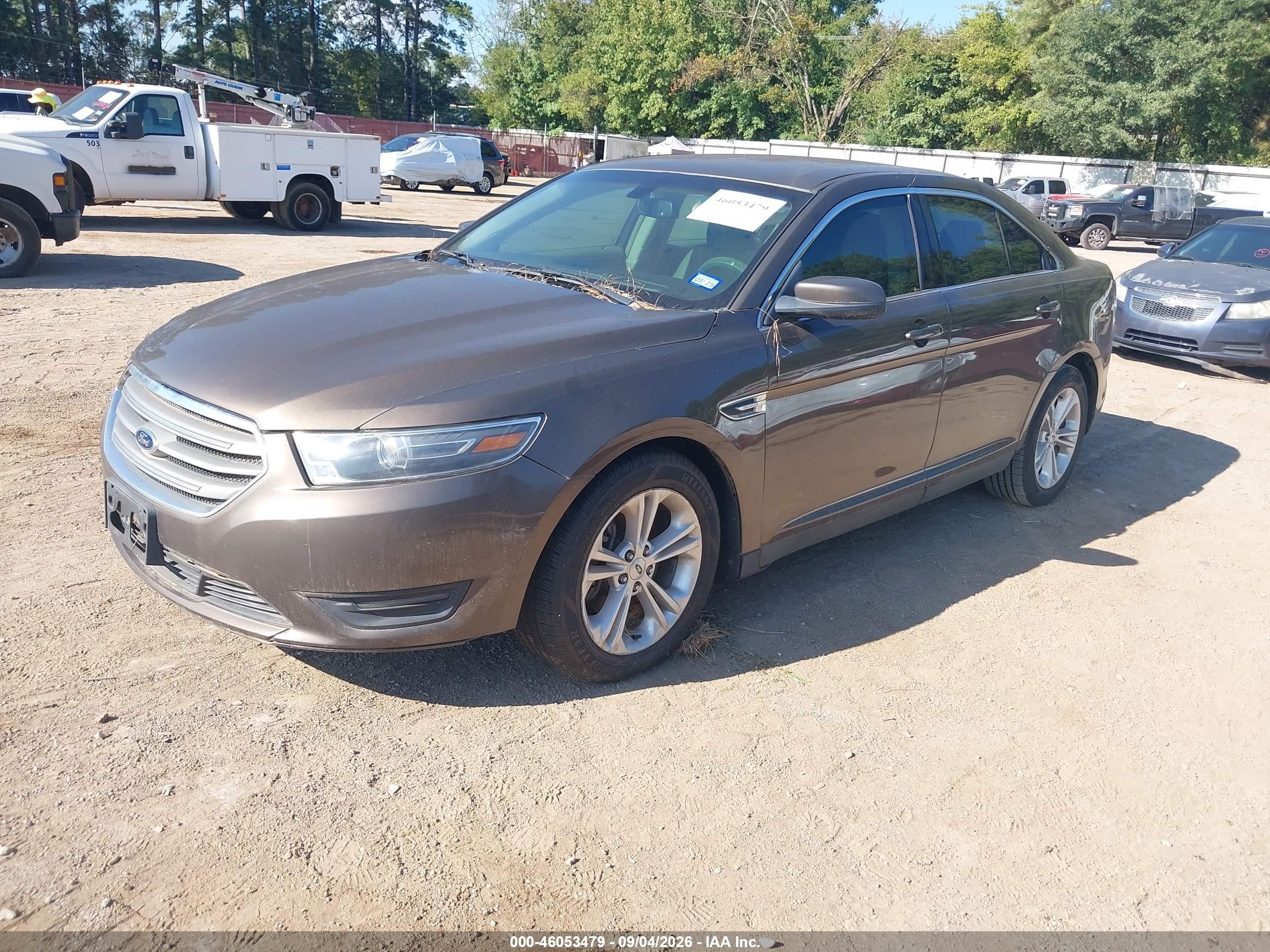 2015 Ford Taurus Sel Brown vin: 1FAHP2E83FG155124