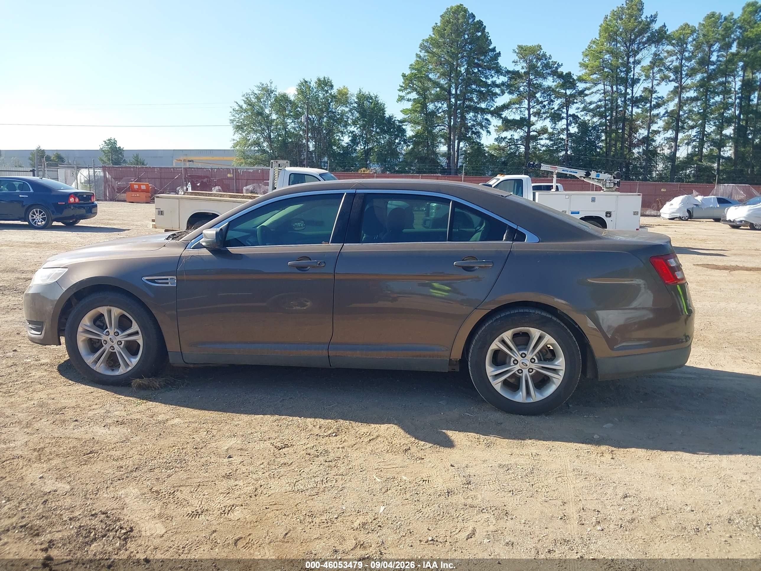 2015 Ford Taurus Sel Brown vin: 1FAHP2E83FG155124