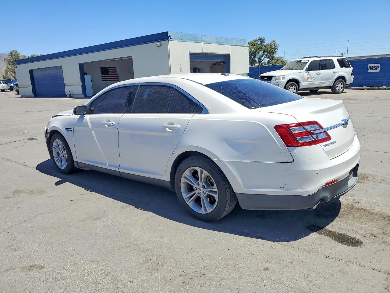 2015 Ford Taurus Sel White vin: 1FAHP2E83FG172912