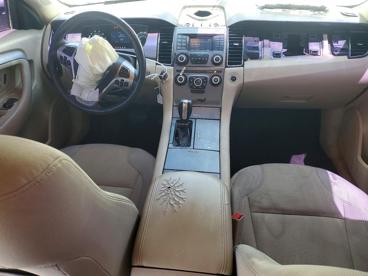 2015 Ford Taurus Sel White vin: 1FAHP2E83FG172912