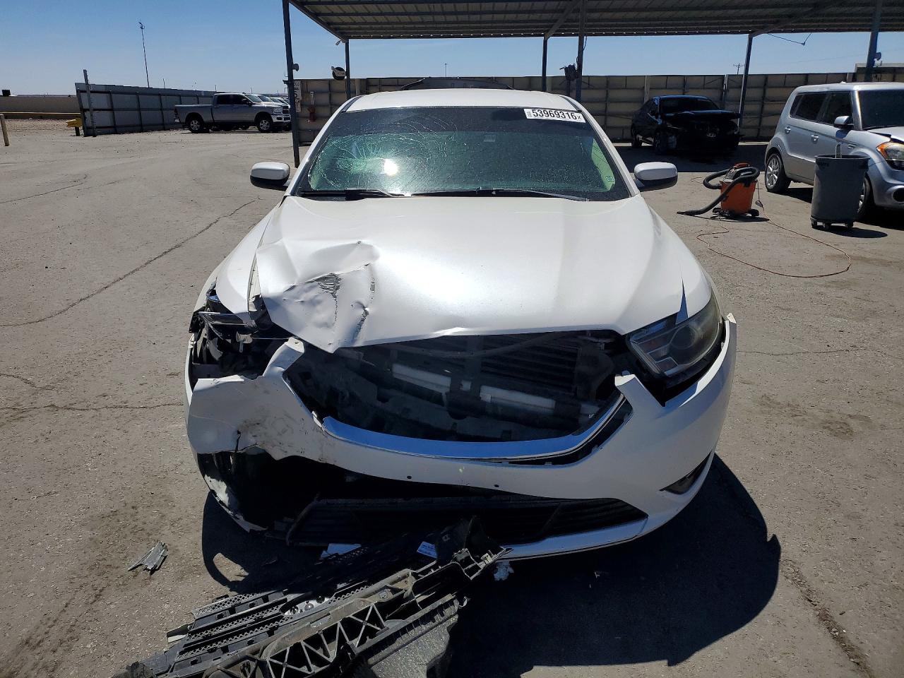2015 Ford Taurus Sel White vin: 1FAHP2E83FG172912