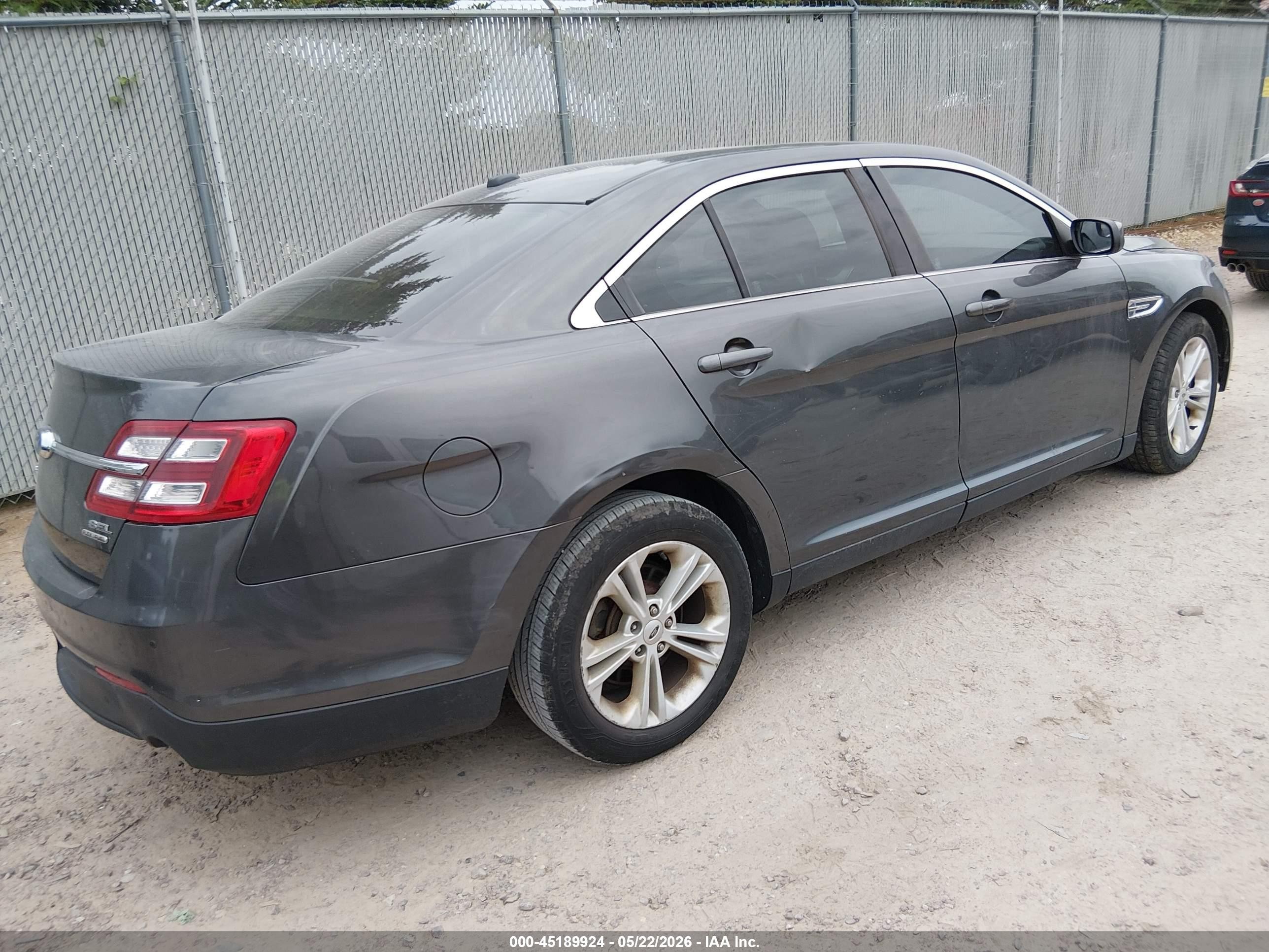 2015 Ford Taurus Sel Gray vin: 1FAHP2E83FG191959