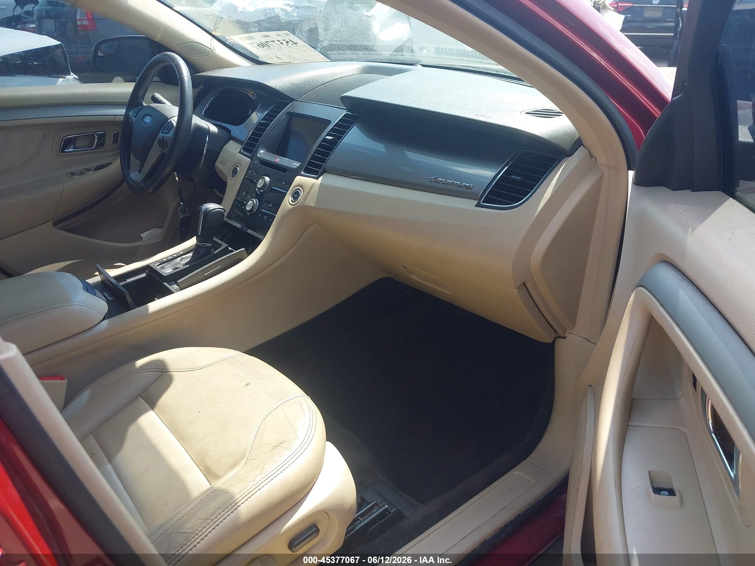 2015 Ford Taurus Sel Maroon vin: 1FAHP2E83FG202104