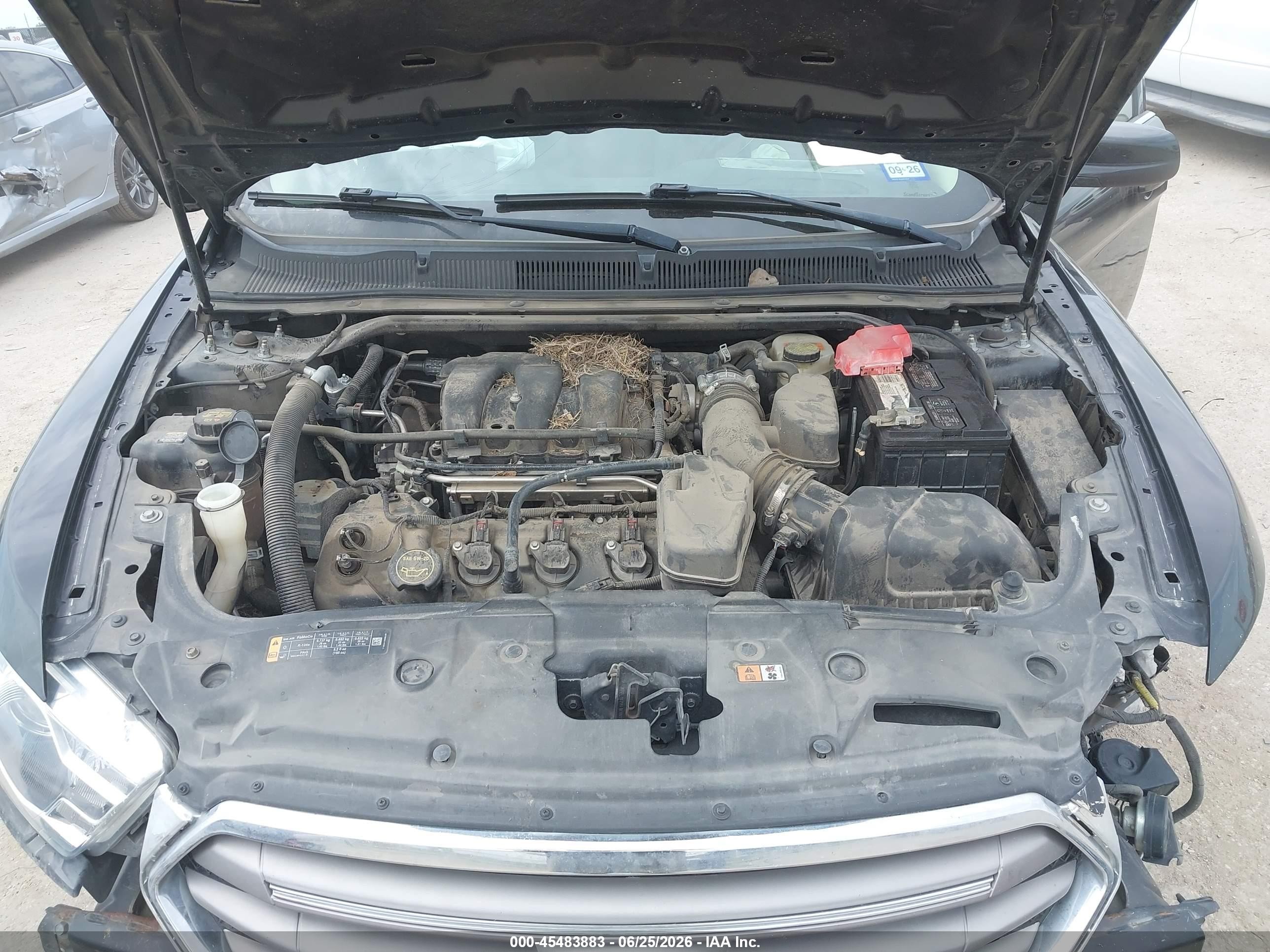 2015 Ford Taurus Sel Черный vin: 1FAHP2E83FG202992