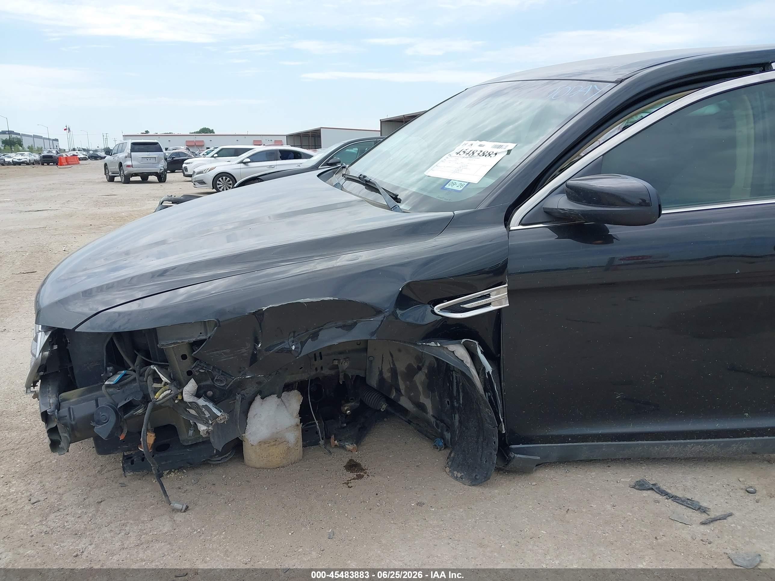 2015 Ford Taurus Sel Черный vin: 1FAHP2E83FG202992