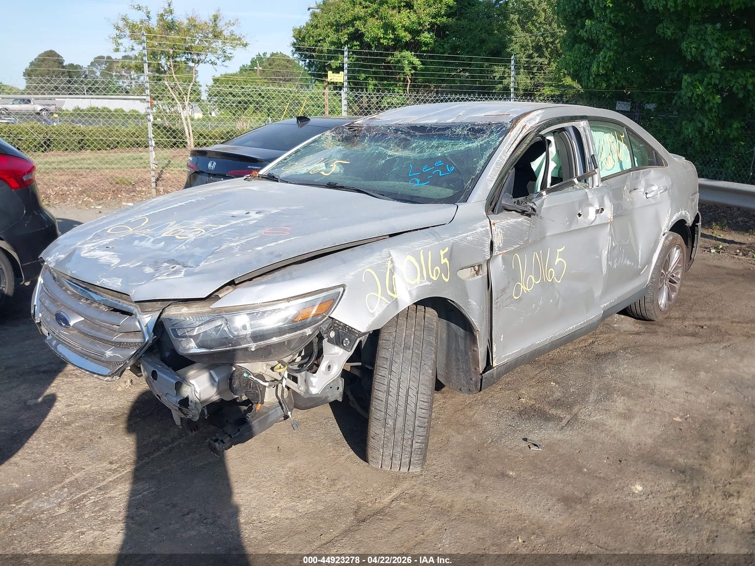 2016 Ford Taurus Sel Silver vin: 1FAHP2E83GG147901