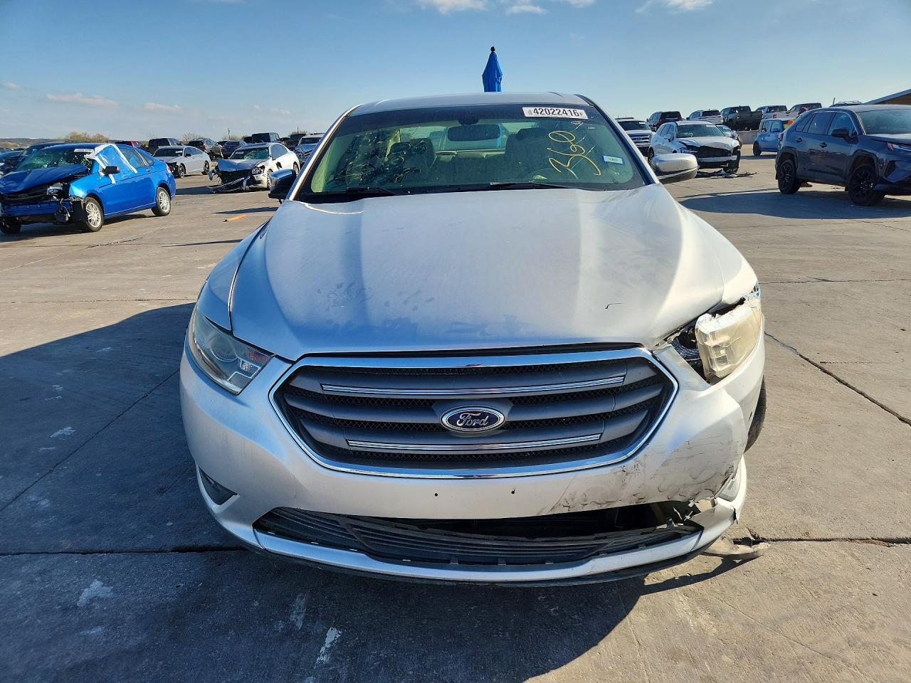 2013 Ford Taurus Sel Silver vin: 1FAHP2E84DG110660