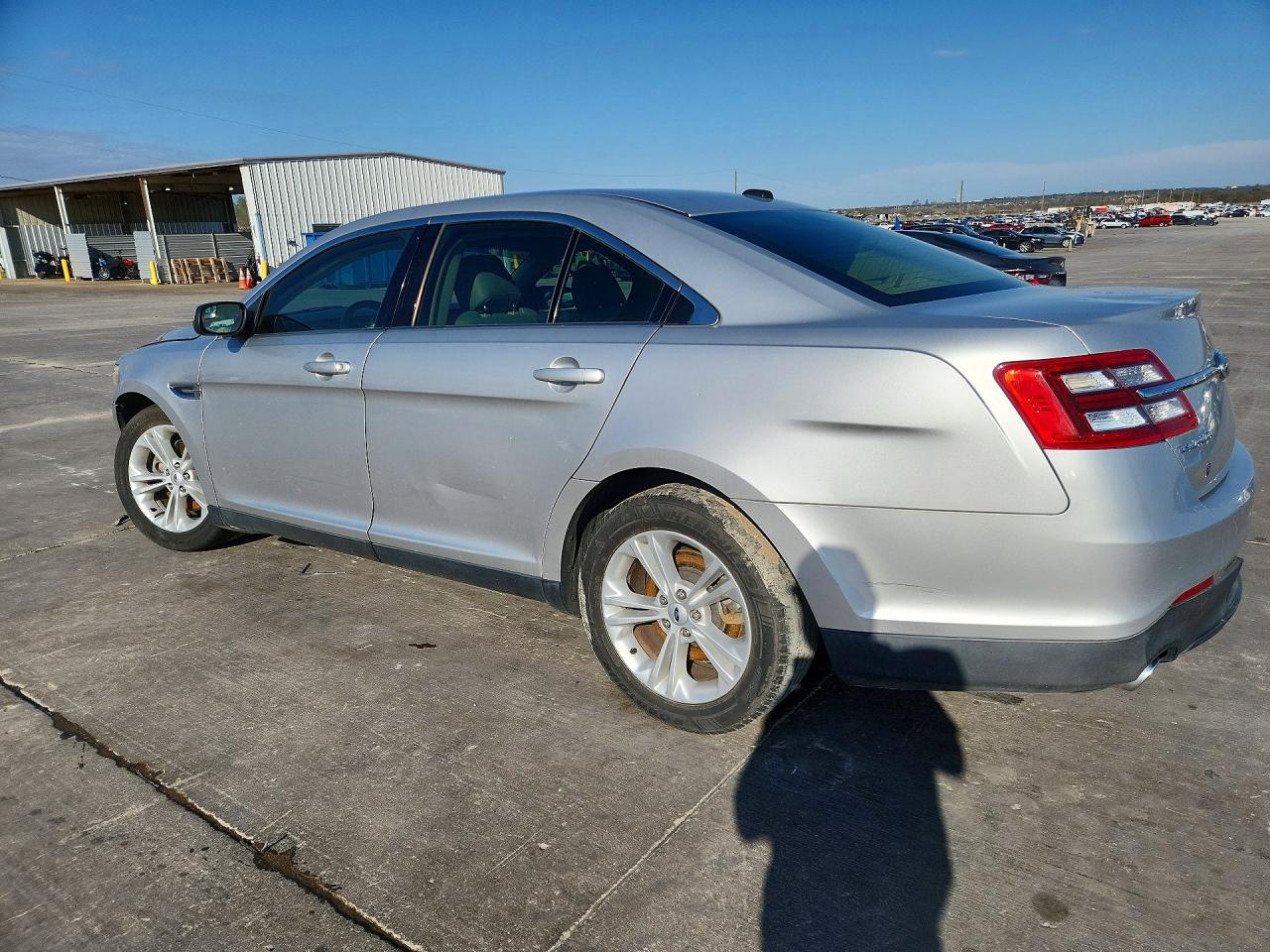 2013 Ford Taurus Sel Silver vin: 1FAHP2E84DG110660