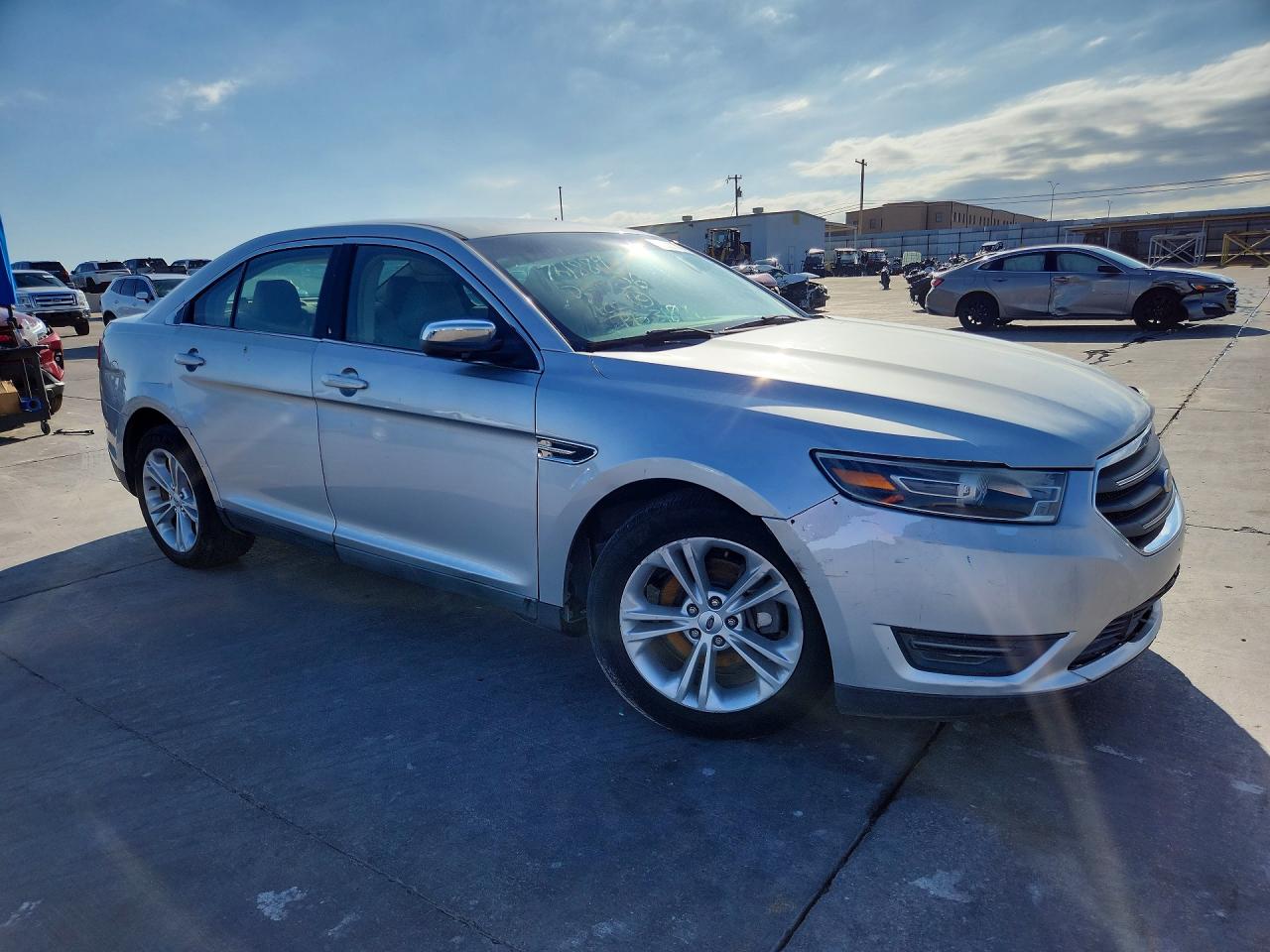 2013 Ford Taurus Sel Silver vin: 1FAHP2E84DG110660
