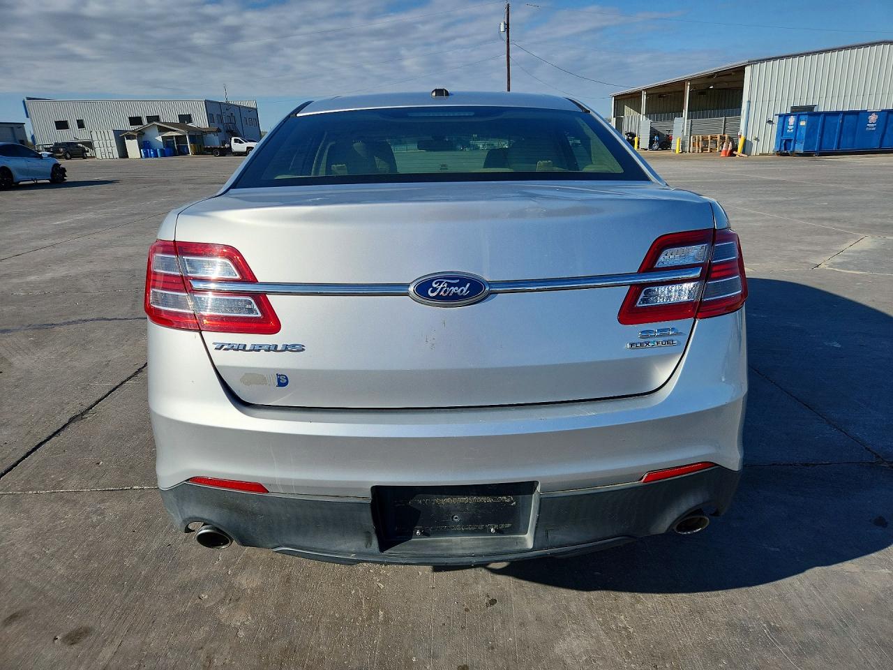 2013 Ford Taurus Sel Silver vin: 1FAHP2E84DG110660