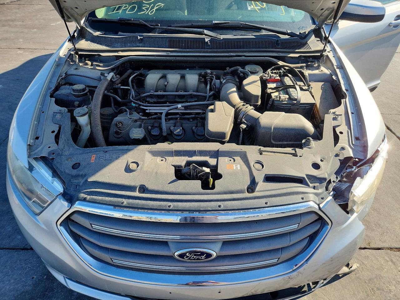 2013 Ford Taurus Sel Silver vin: 1FAHP2E84DG110660