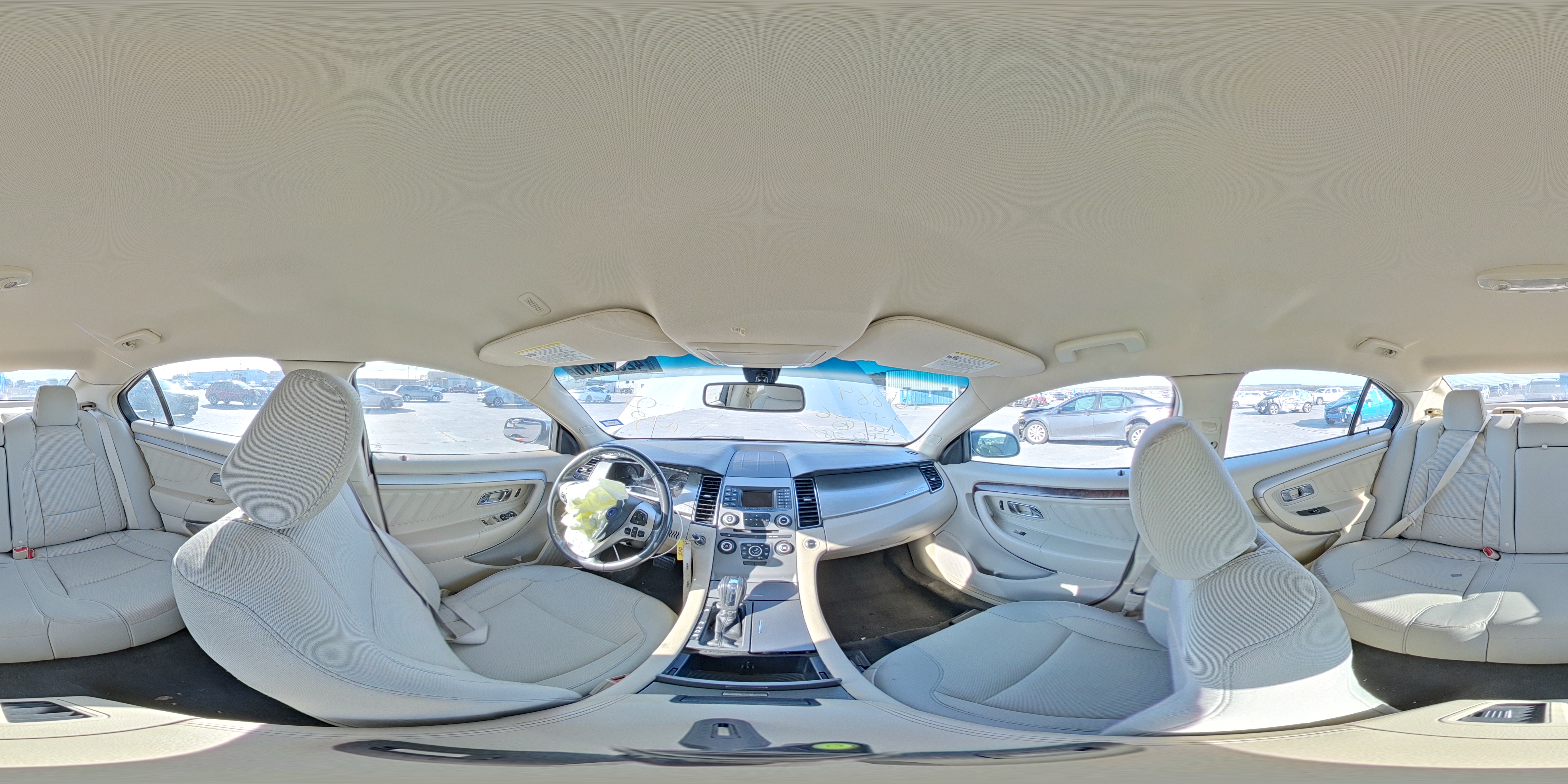 2013 Ford Taurus Sel Silver vin: 1FAHP2E84DG110660