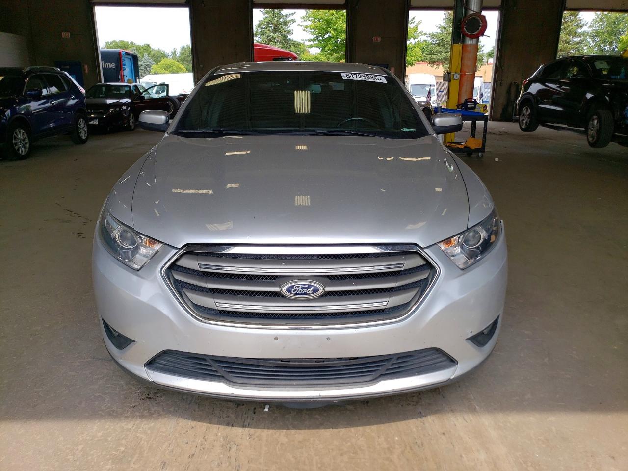 2013 Ford Taurus Sel Silver vin: 1FAHP2E84DG126325