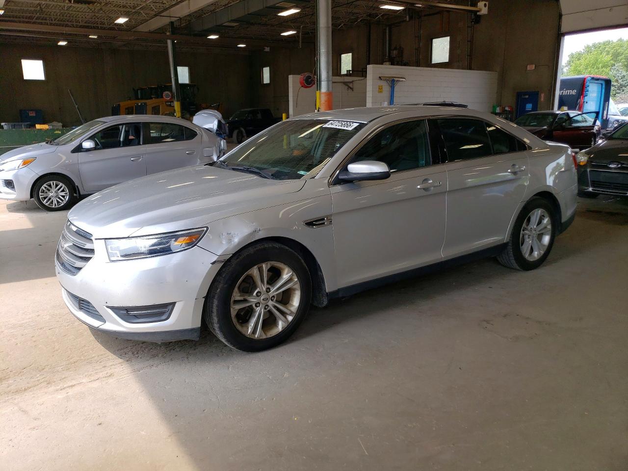 2013 Ford Taurus Sel Silver vin: 1FAHP2E84DG126325