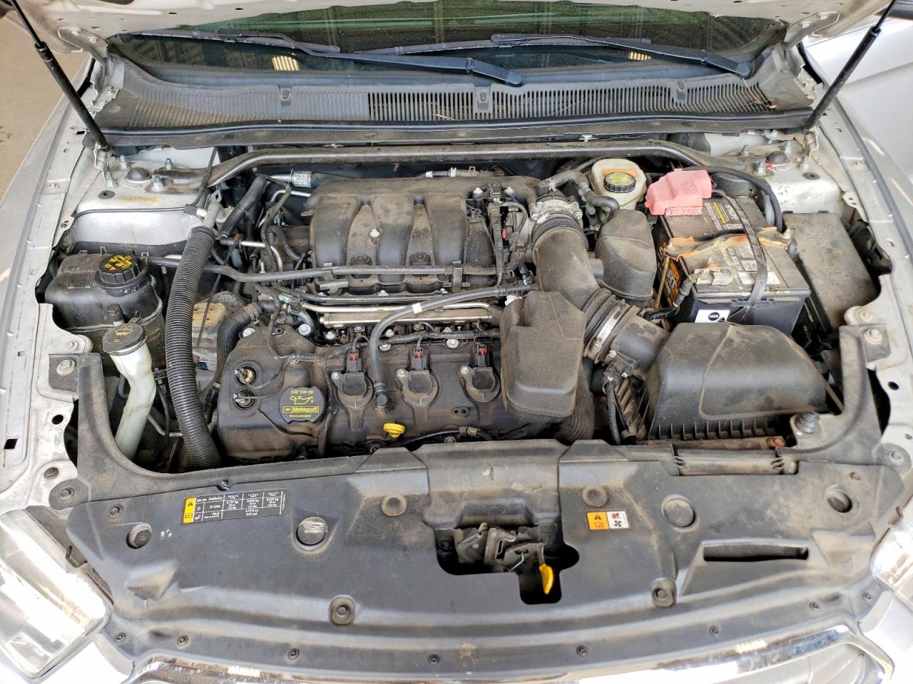 2013 Ford Taurus Sel Silver vin: 1FAHP2E84DG126325