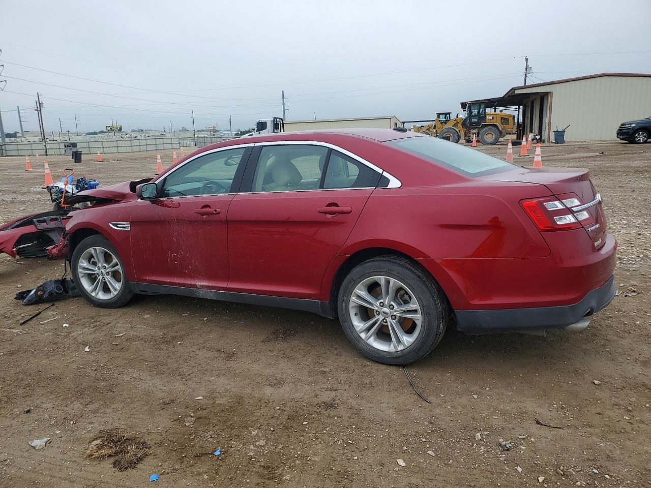 2013 Ford Taurus Sel Красный vin: 1FAHP2E84DG144467