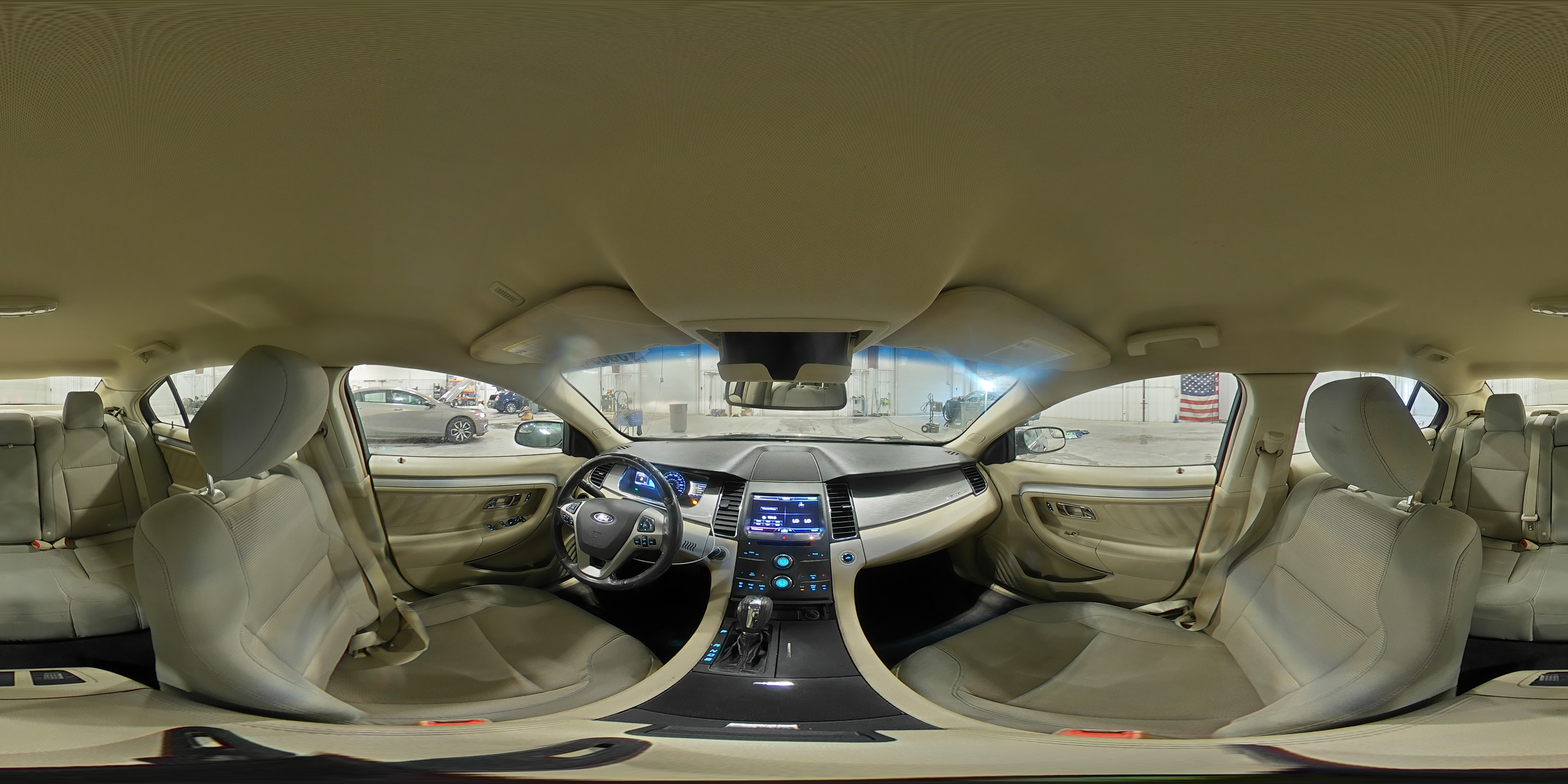 2013 Ford Taurus Sel Gray vin: 1FAHP2E84DG155503