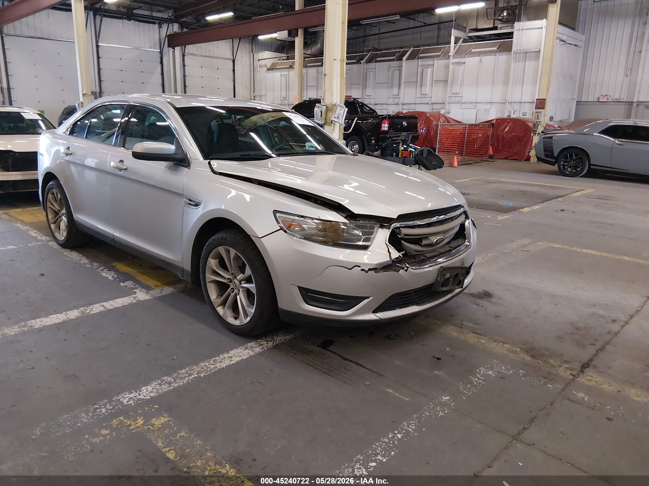 2013 Ford Taurus Sel Silver vin: 1FAHP2E84DG161527