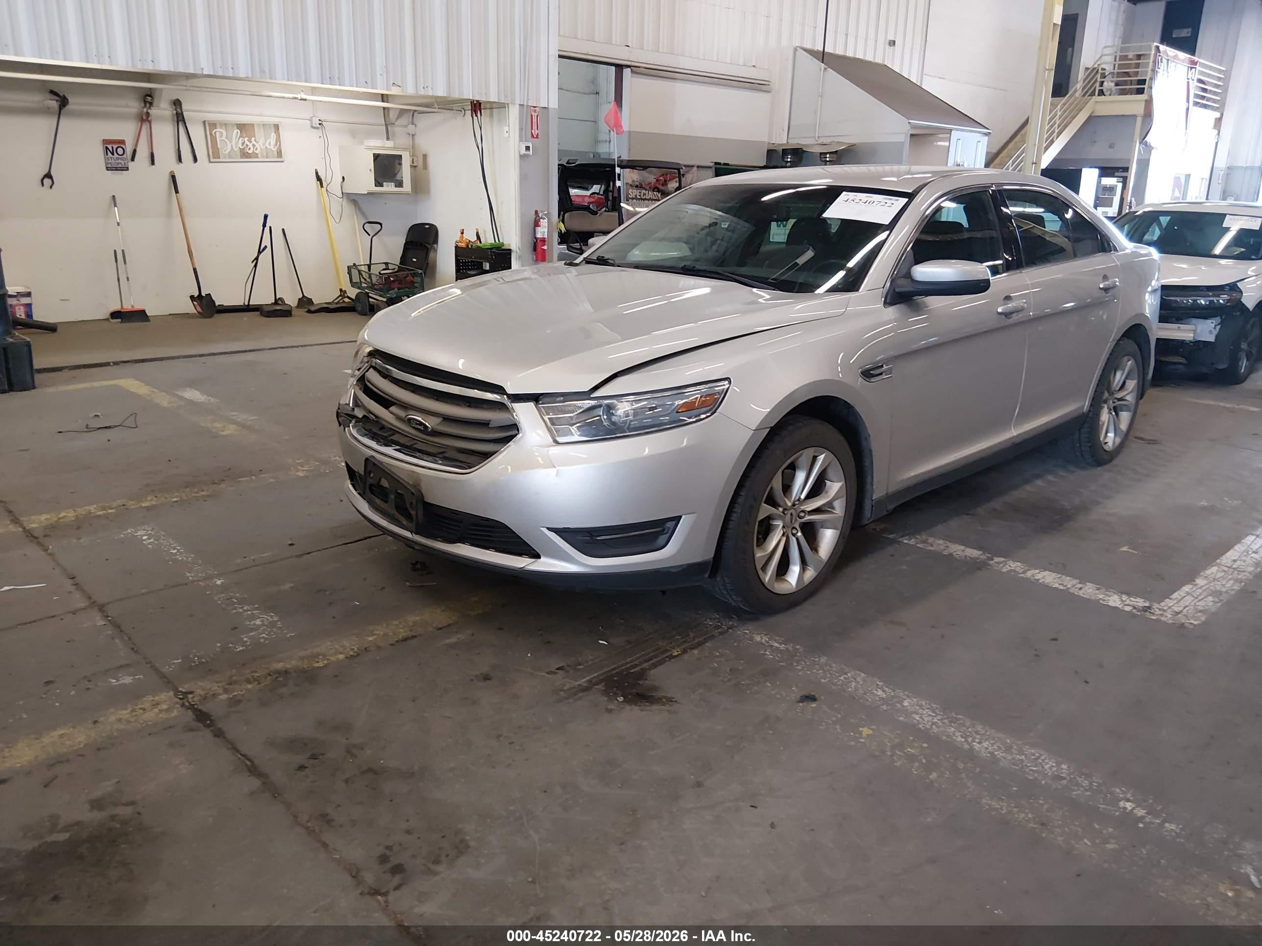 2013 Ford Taurus Sel Silver vin: 1FAHP2E84DG161527
