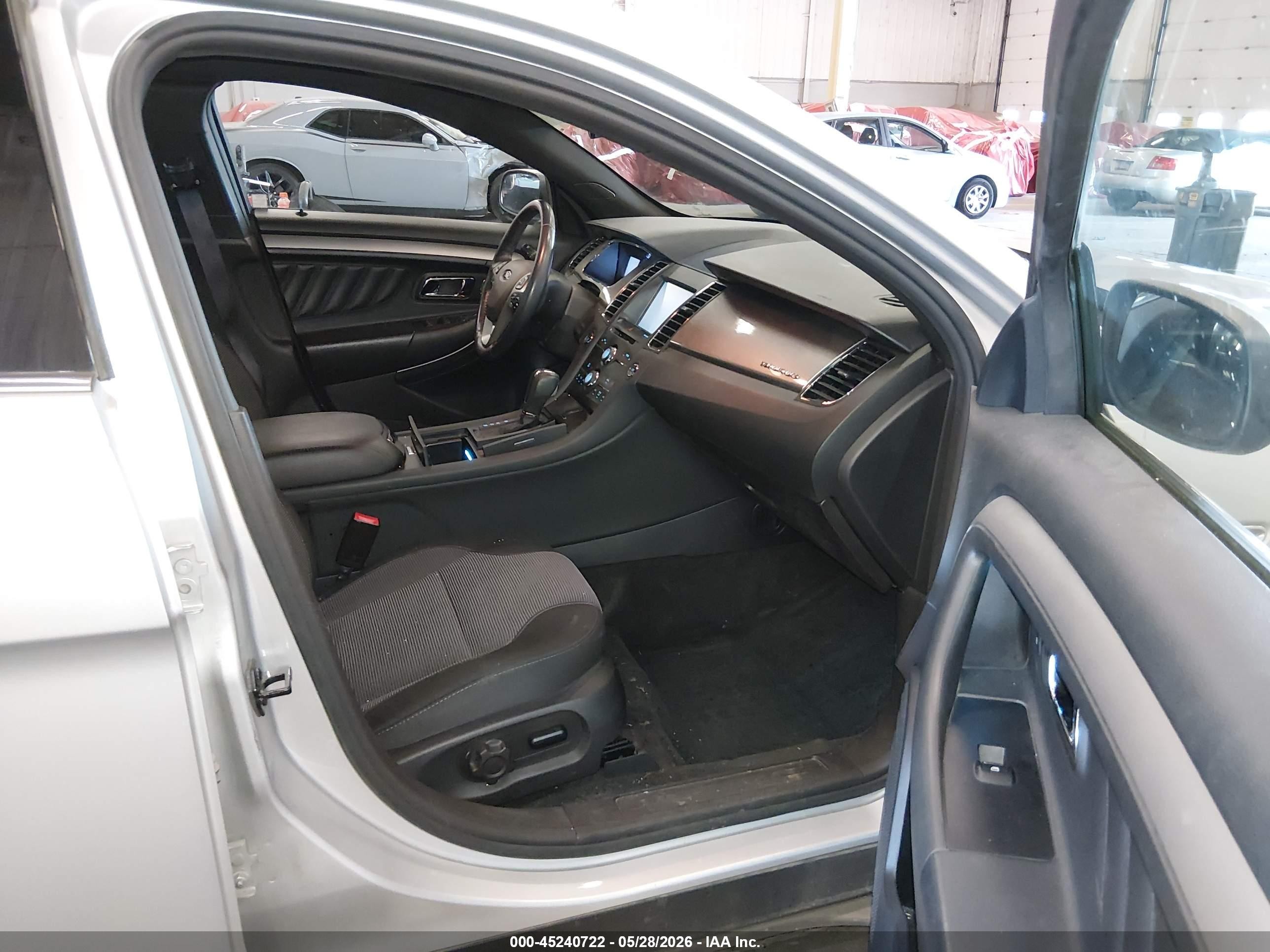 2013 Ford Taurus Sel Silver vin: 1FAHP2E84DG161527
