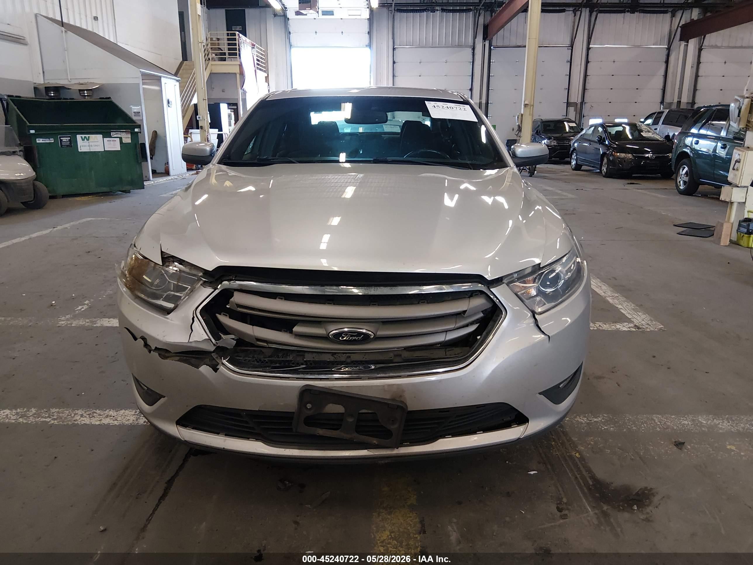2013 Ford Taurus Sel Silver vin: 1FAHP2E84DG161527