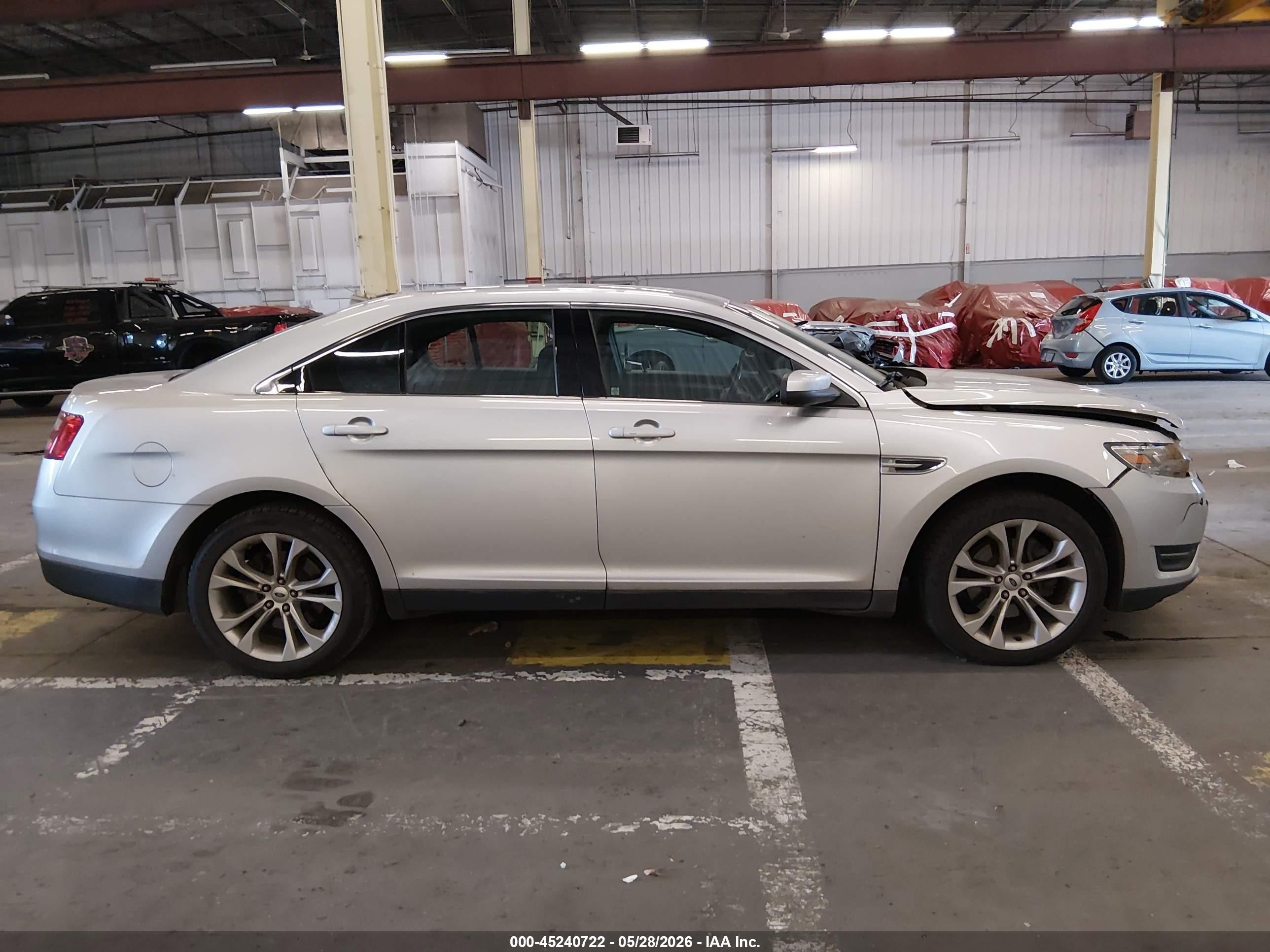 2013 Ford Taurus Sel Silver vin: 1FAHP2E84DG161527