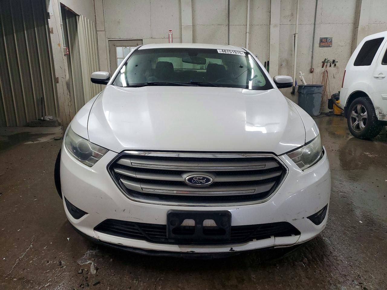 2013 Ford Taurus Sel White vin: 1FAHP2E84DG171572