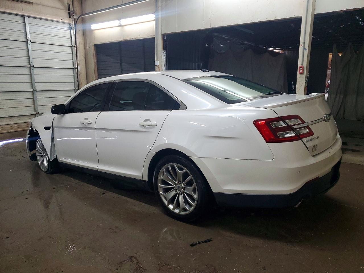 2013 Ford Taurus Sel White vin: 1FAHP2E84DG171572