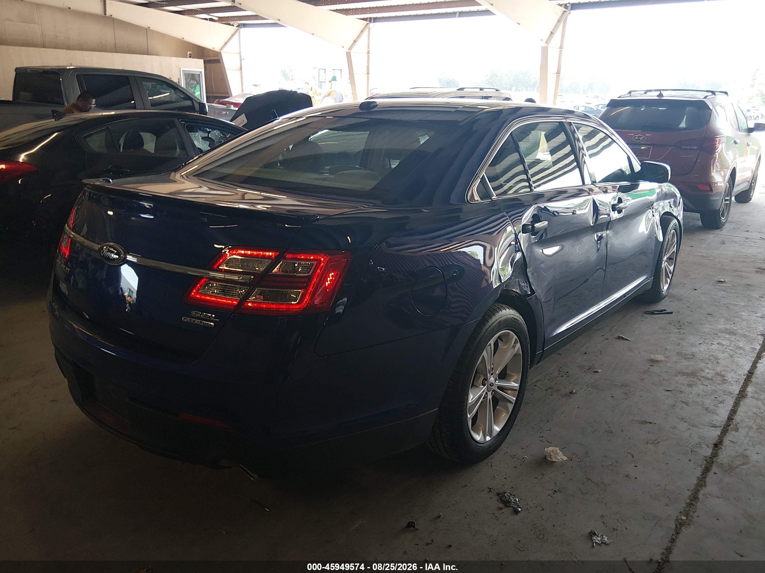 2013 Ford Taurus Sel Синий vin: 1FAHP2E84DG173774