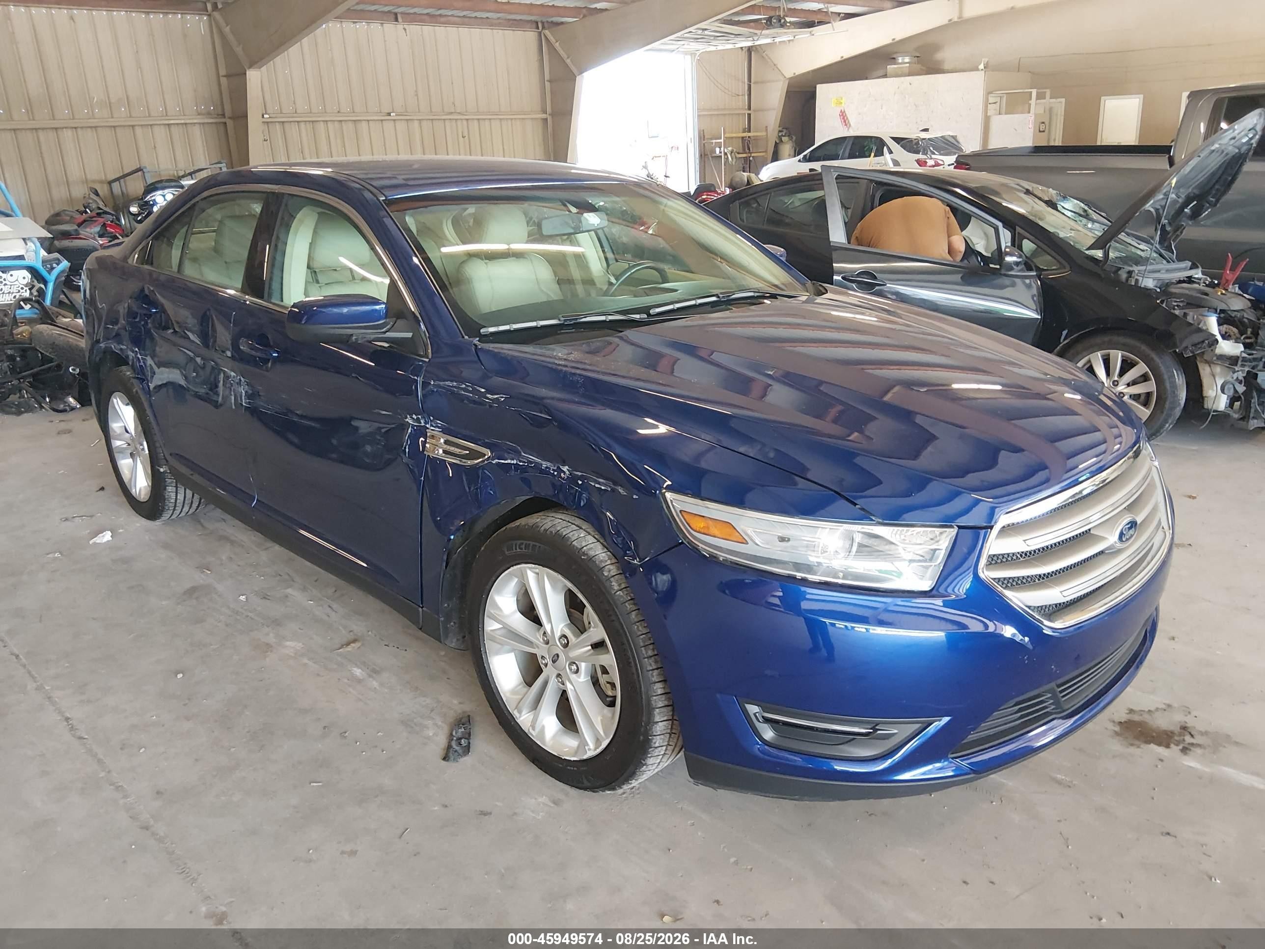 2013 Ford Taurus Sel Blue vin: 1FAHP2E84DG173774