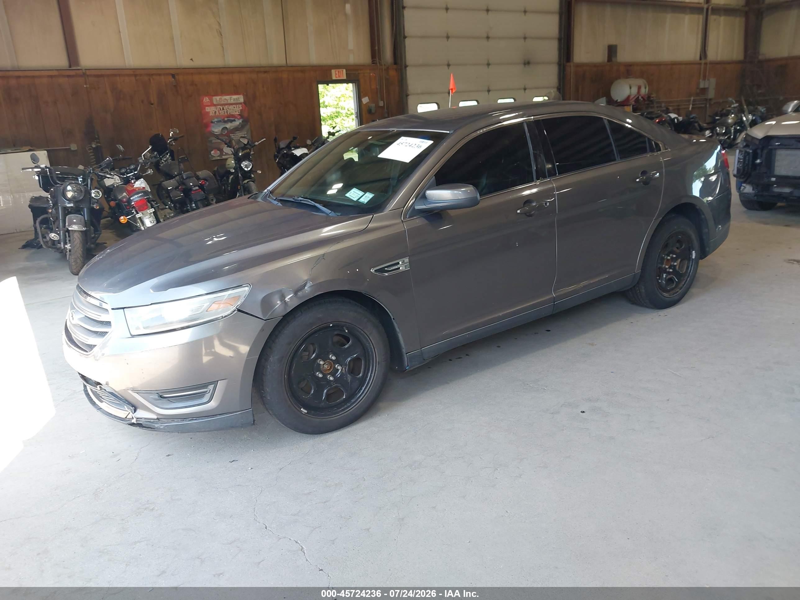 2013 Ford Taurus Sel Серый vin: 1FAHP2E84DG177470