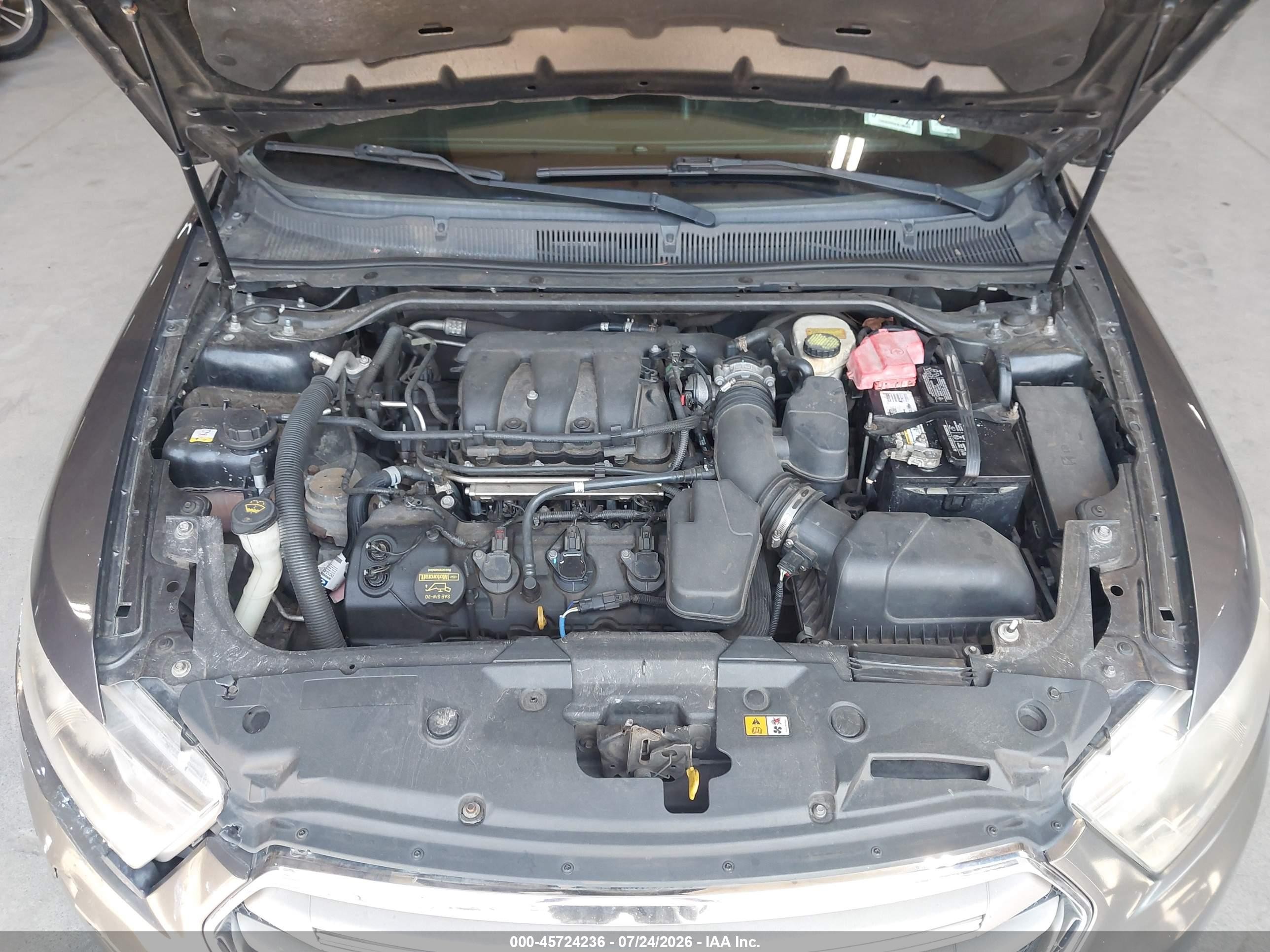 2013 Ford Taurus Sel Серый vin: 1FAHP2E84DG177470