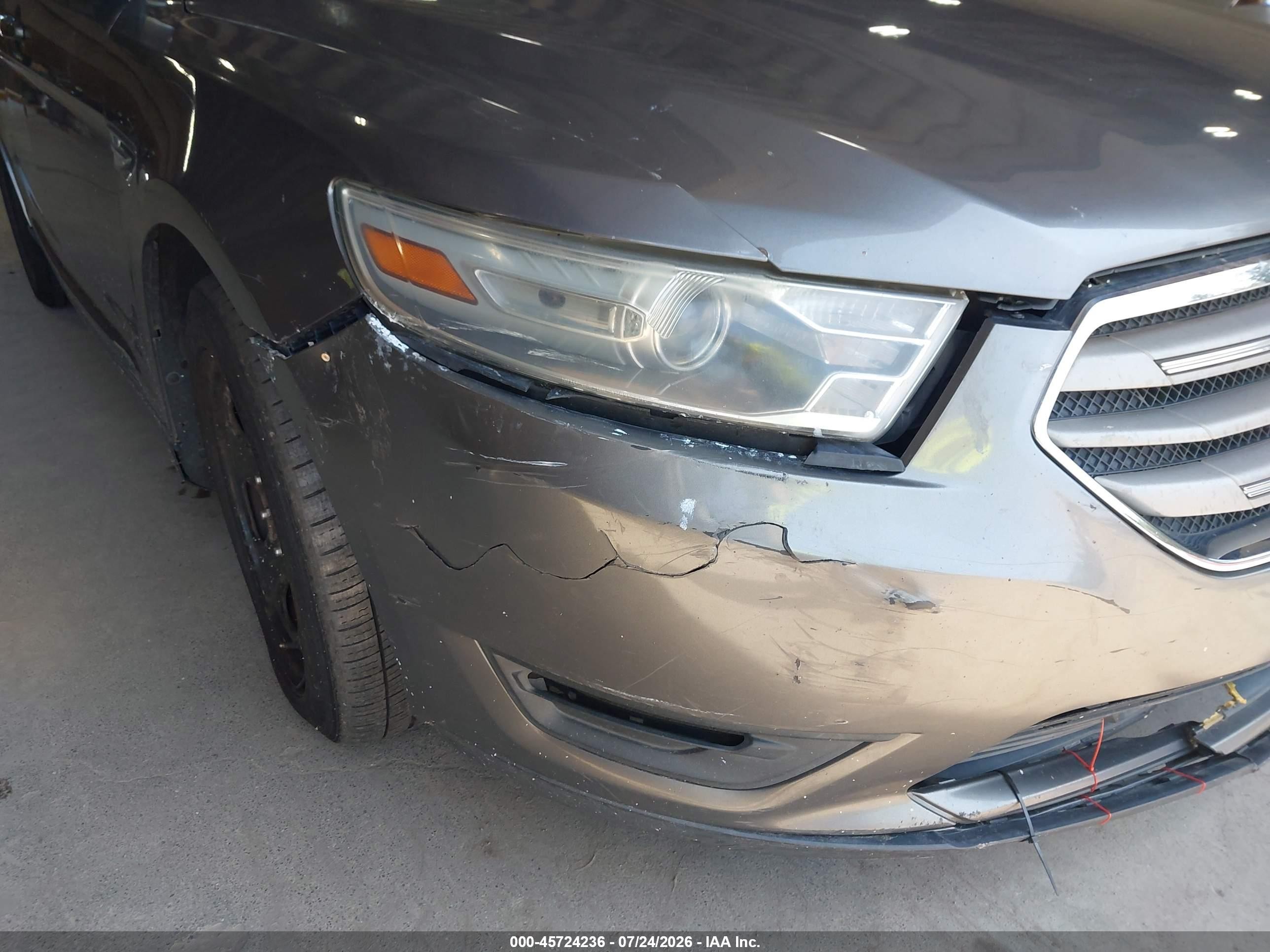 2013 Ford Taurus Sel Серый vin: 1FAHP2E84DG177470