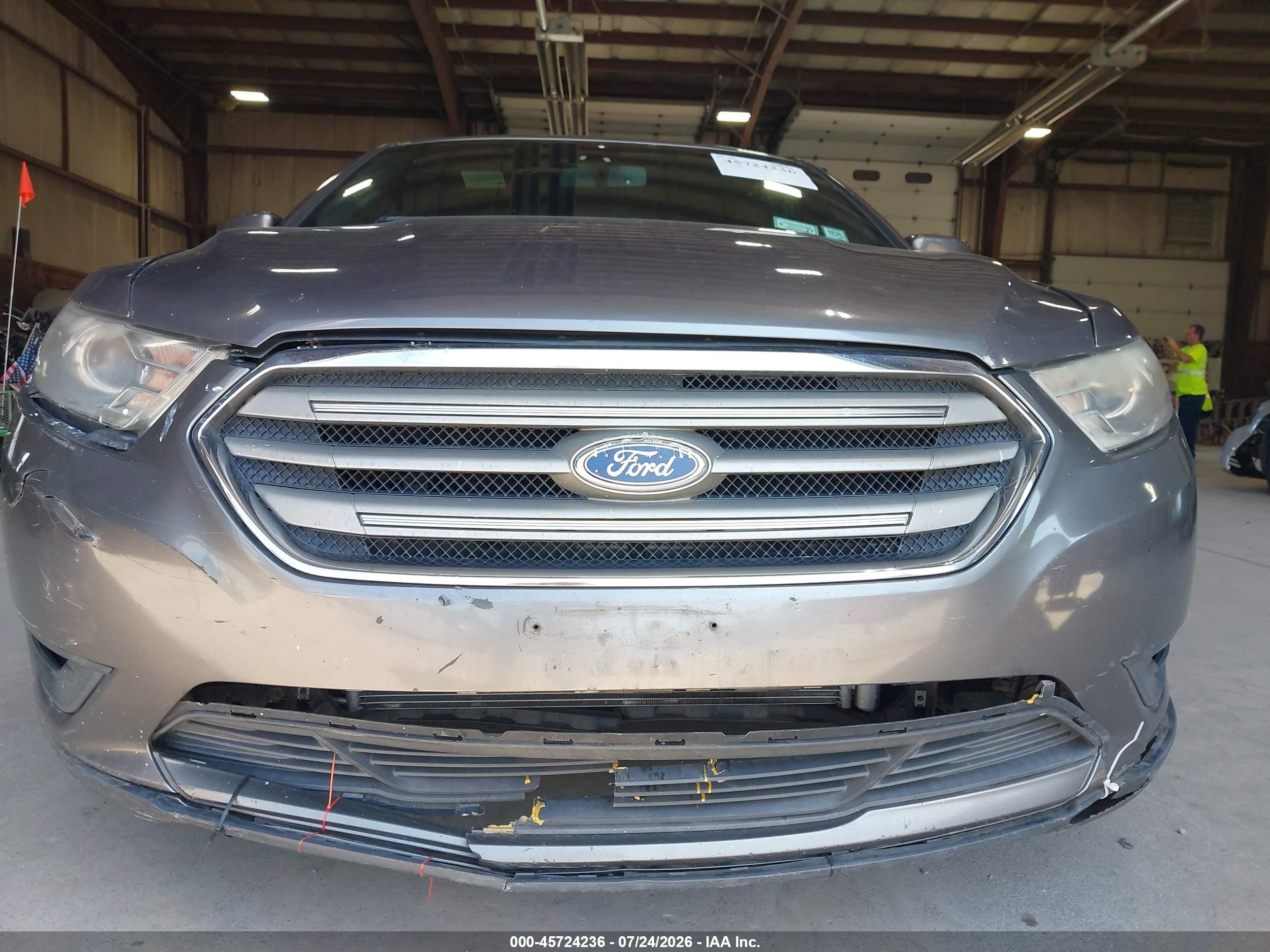 2013 Ford Taurus Sel Серый vin: 1FAHP2E84DG177470