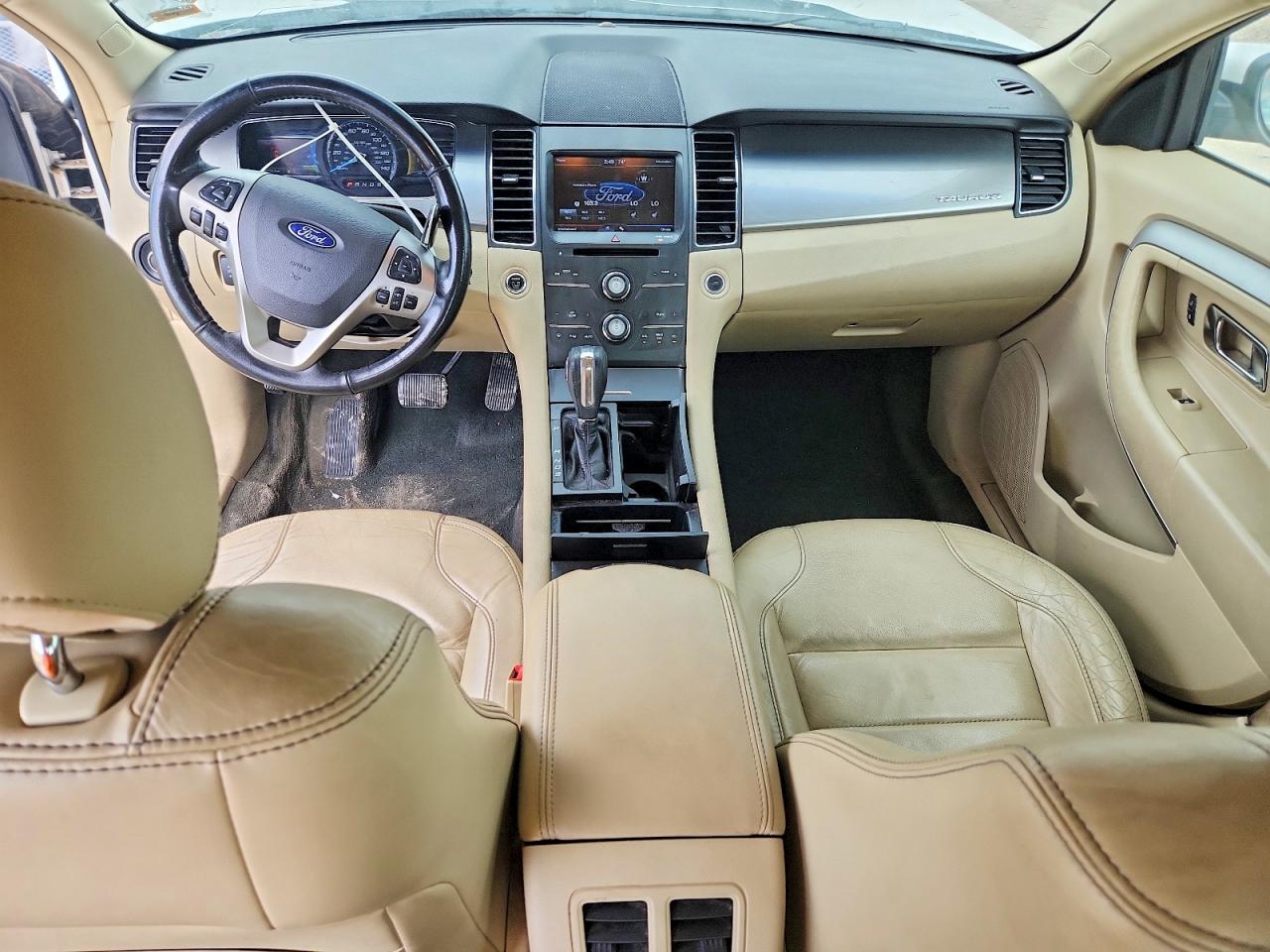 2013 Ford Taurus Sel Белый vin: 1FAHP2E84DG212136