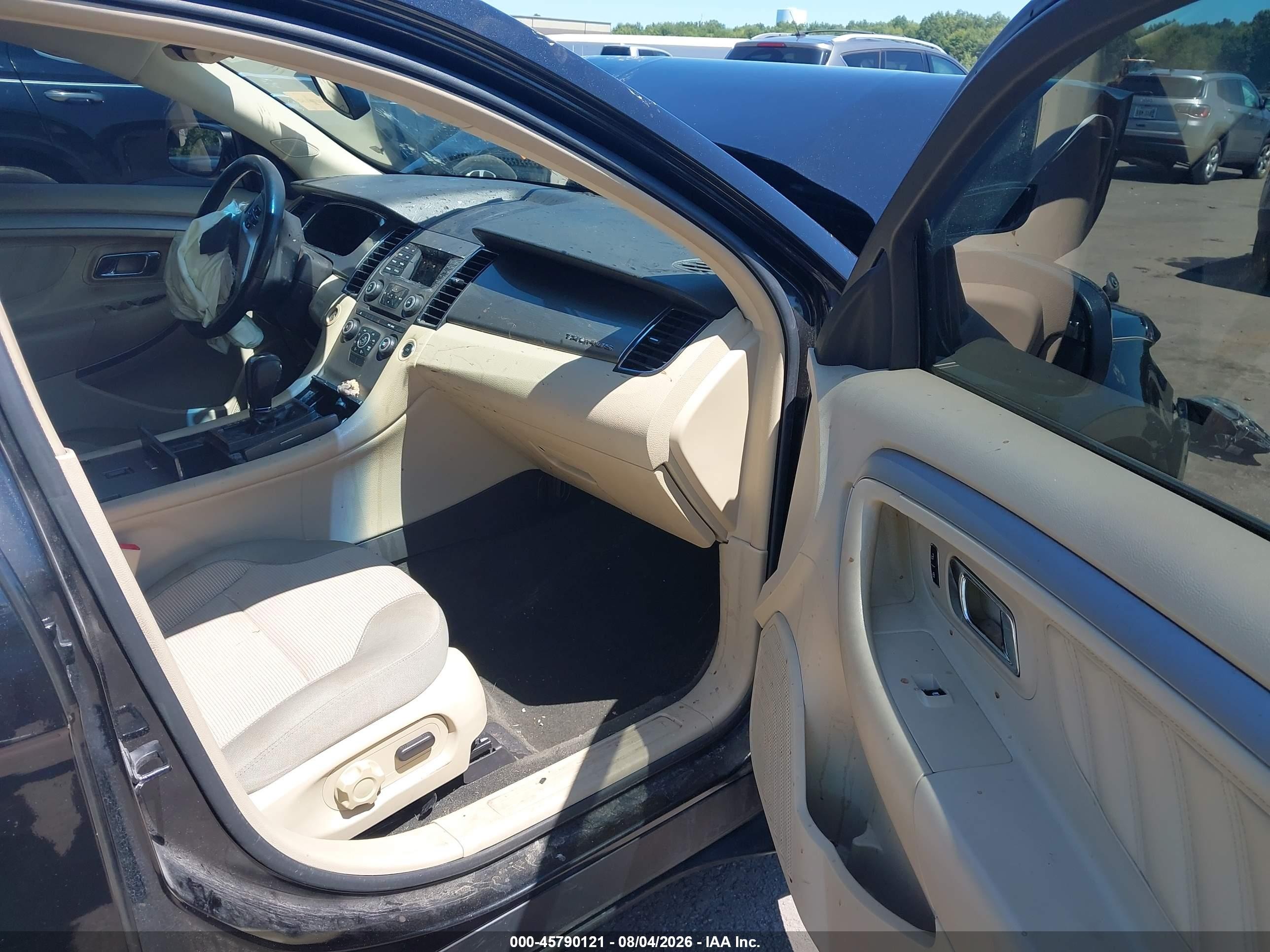 2013 Ford Taurus Sel Черный vin: 1FAHP2E84DG216462