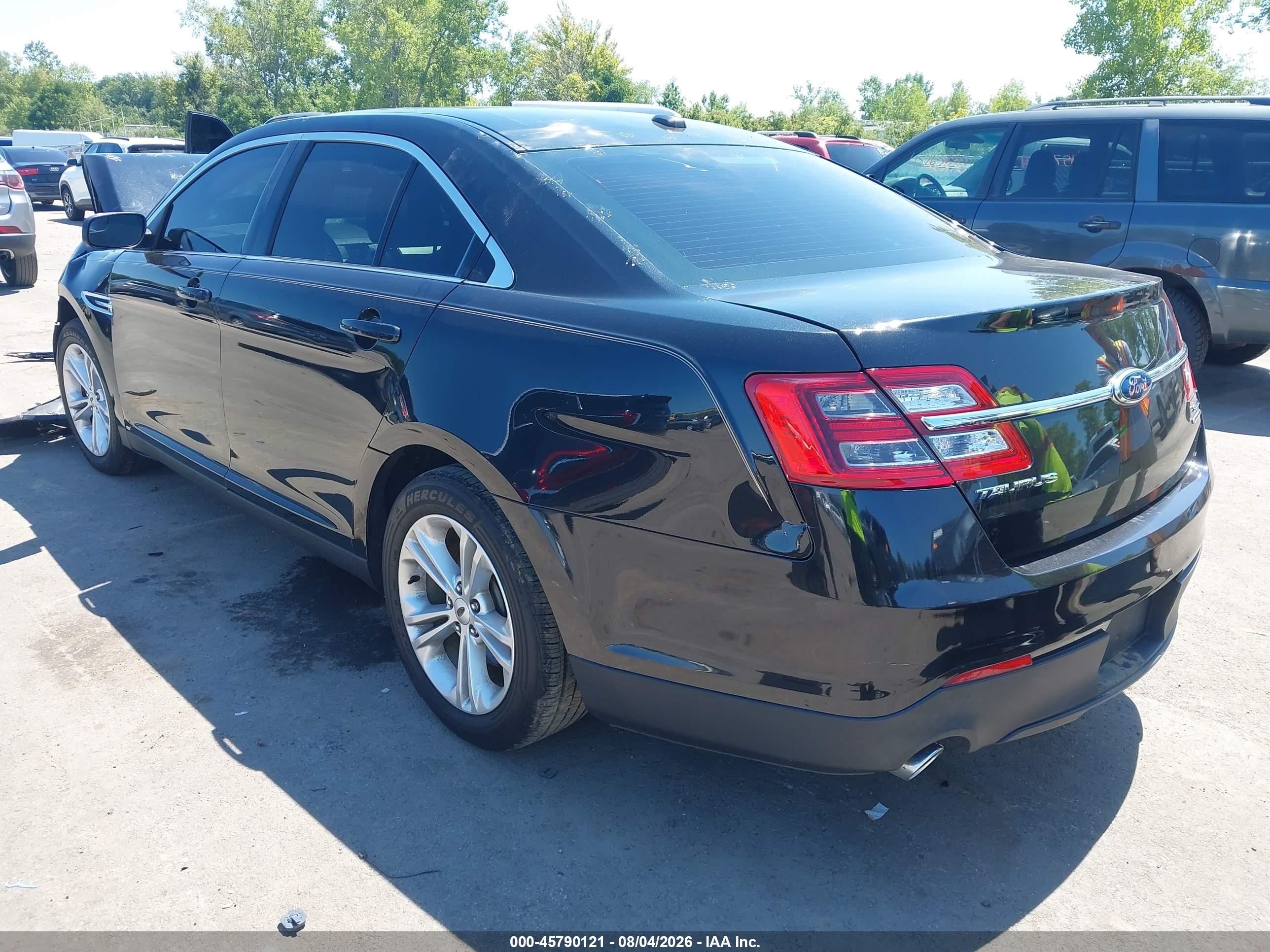 2013 Ford Taurus Sel Черный vin: 1FAHP2E84DG216462